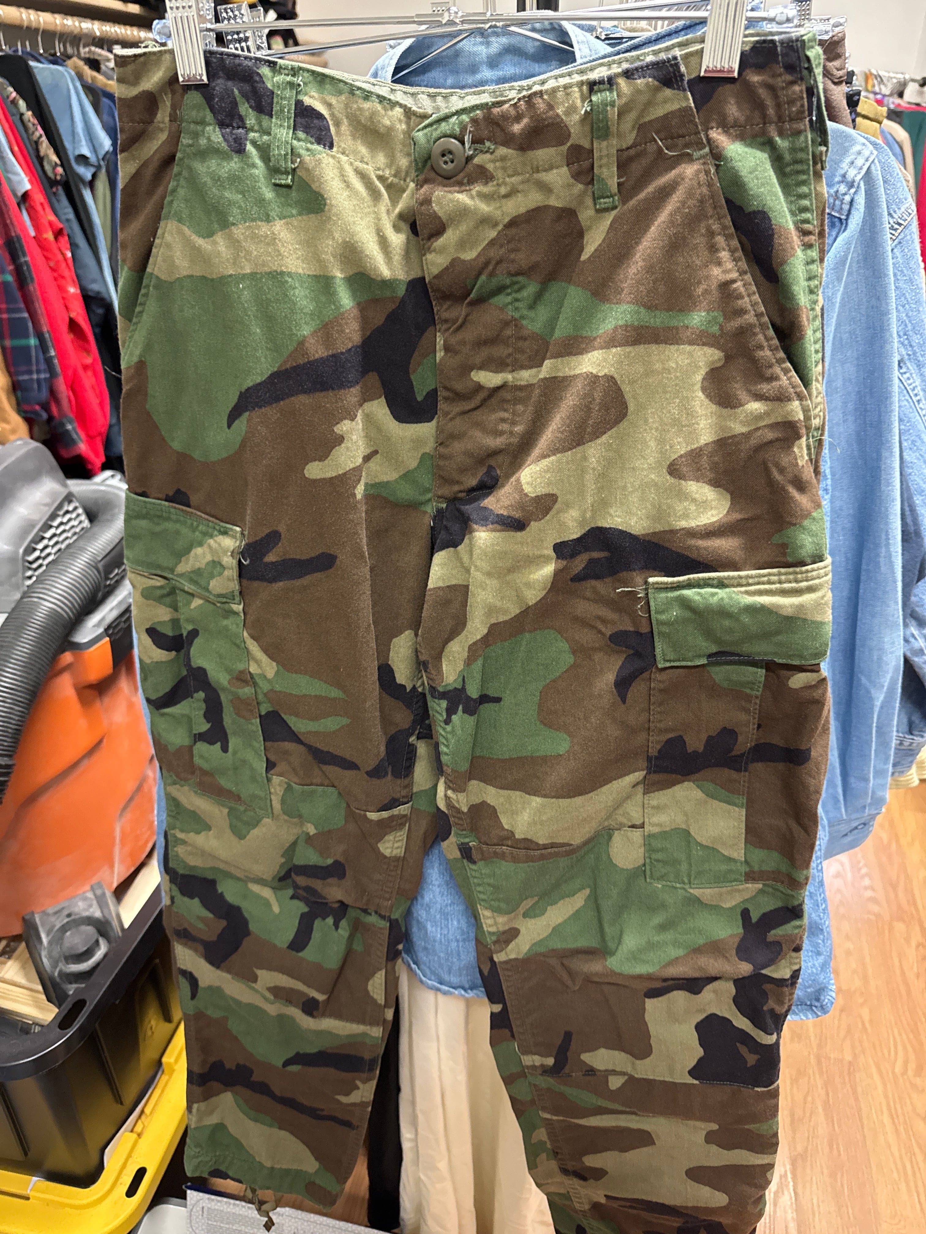 Venus Of The Desert VTG Military Camo Cargo Pants available in Joshua Tree at JT Trading Post