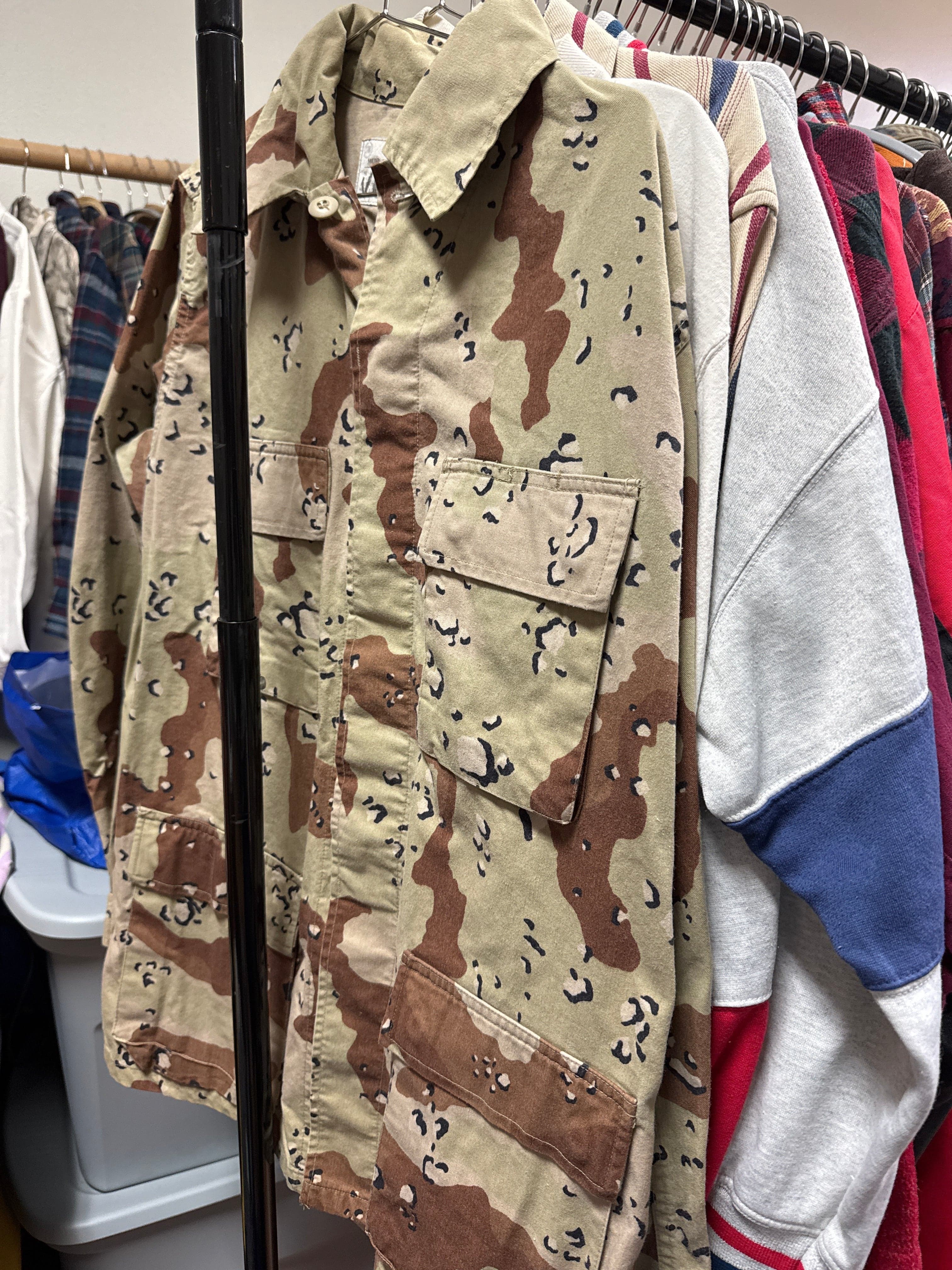 Venus Of The Desert VTG Military Desert Camo Jacket available in Joshua Tree at JT Trading Post