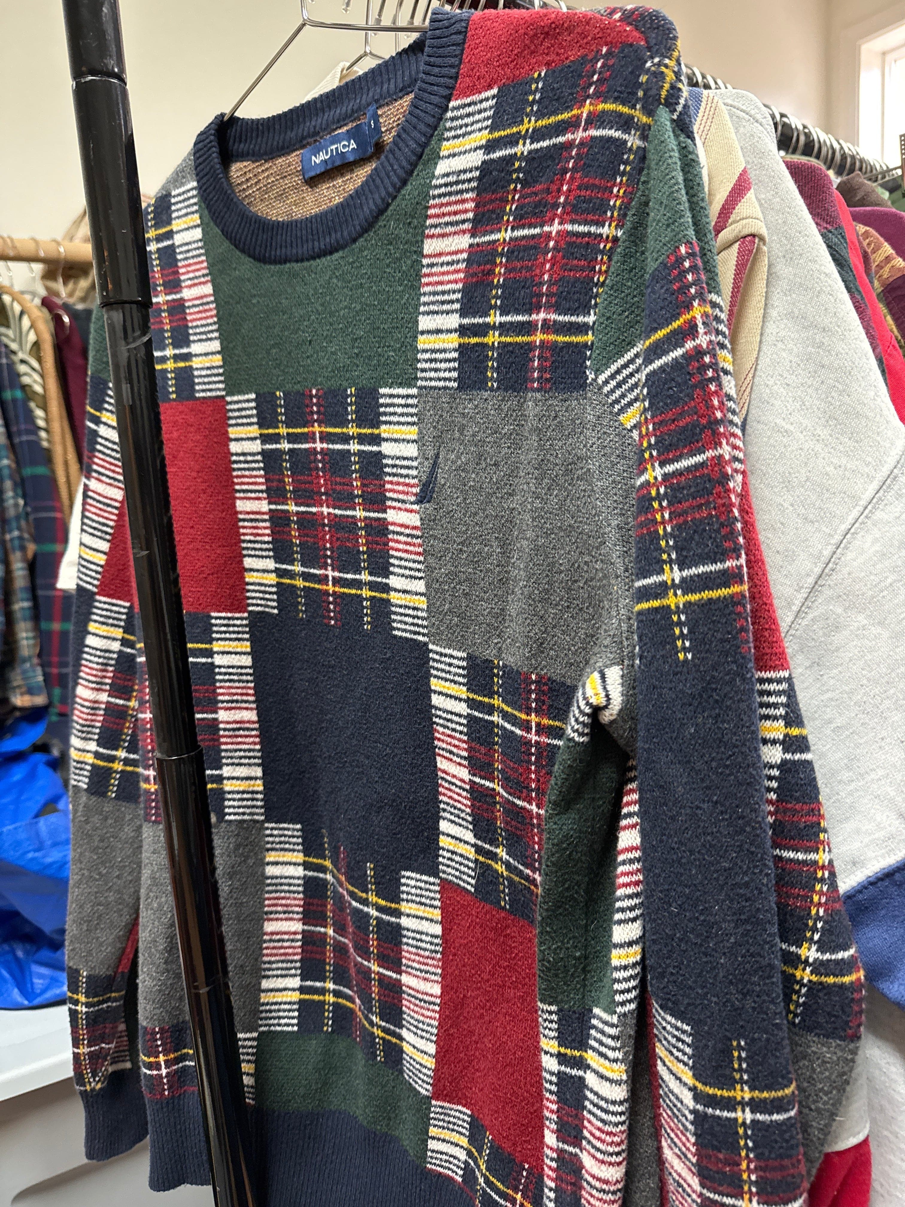 Venus Of The Desert VTG Nautica Cotton Wool Sweater available in Joshua Tree at JT Trading Post