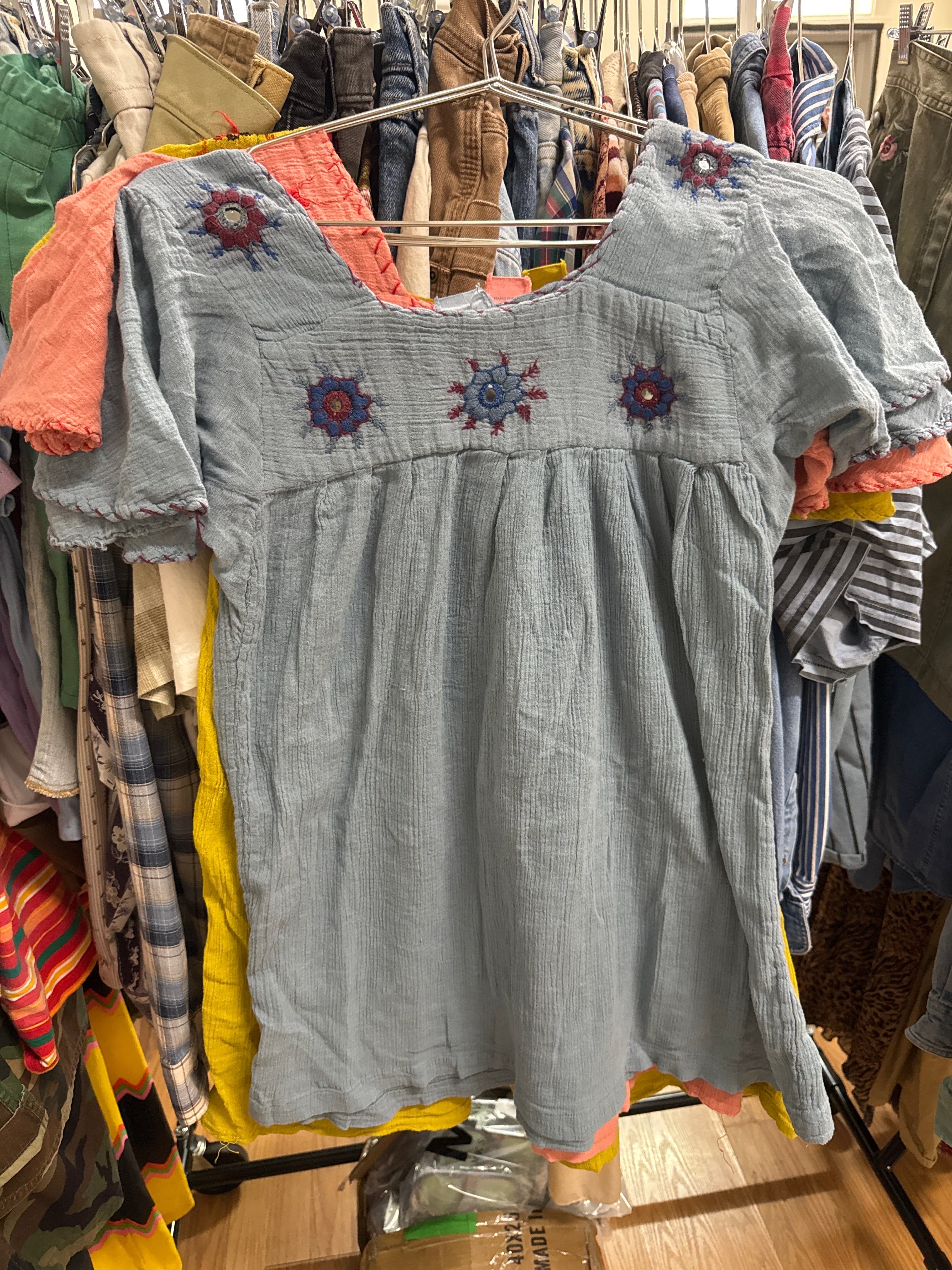 Venus Of The Desert Vtg Overdyed Tunic Dress available in Joshua Tree at JT Trading Post