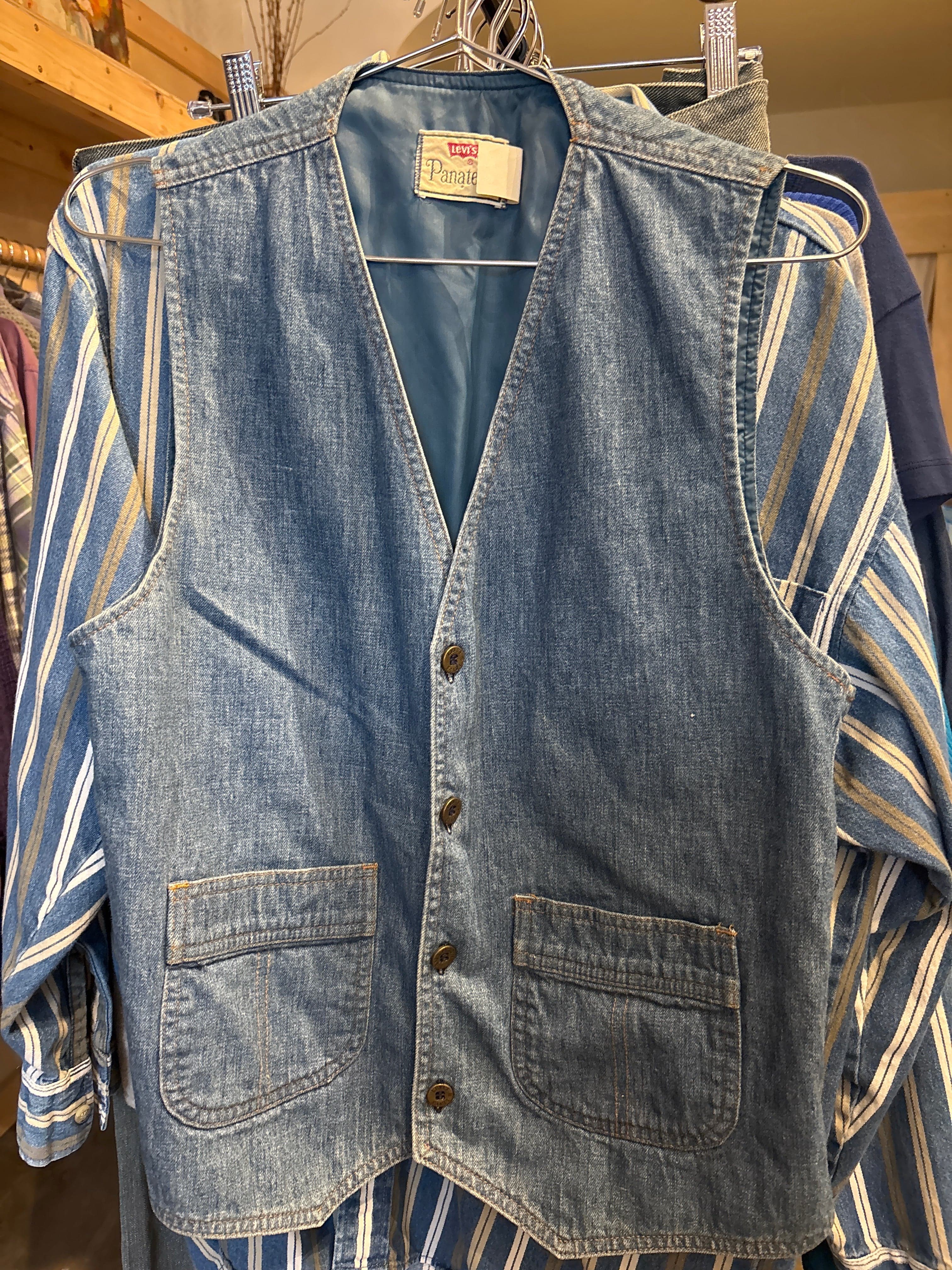 Venus Of The Desert Vtg Panatela denim vest available in Joshua Tree at JT Trading Post