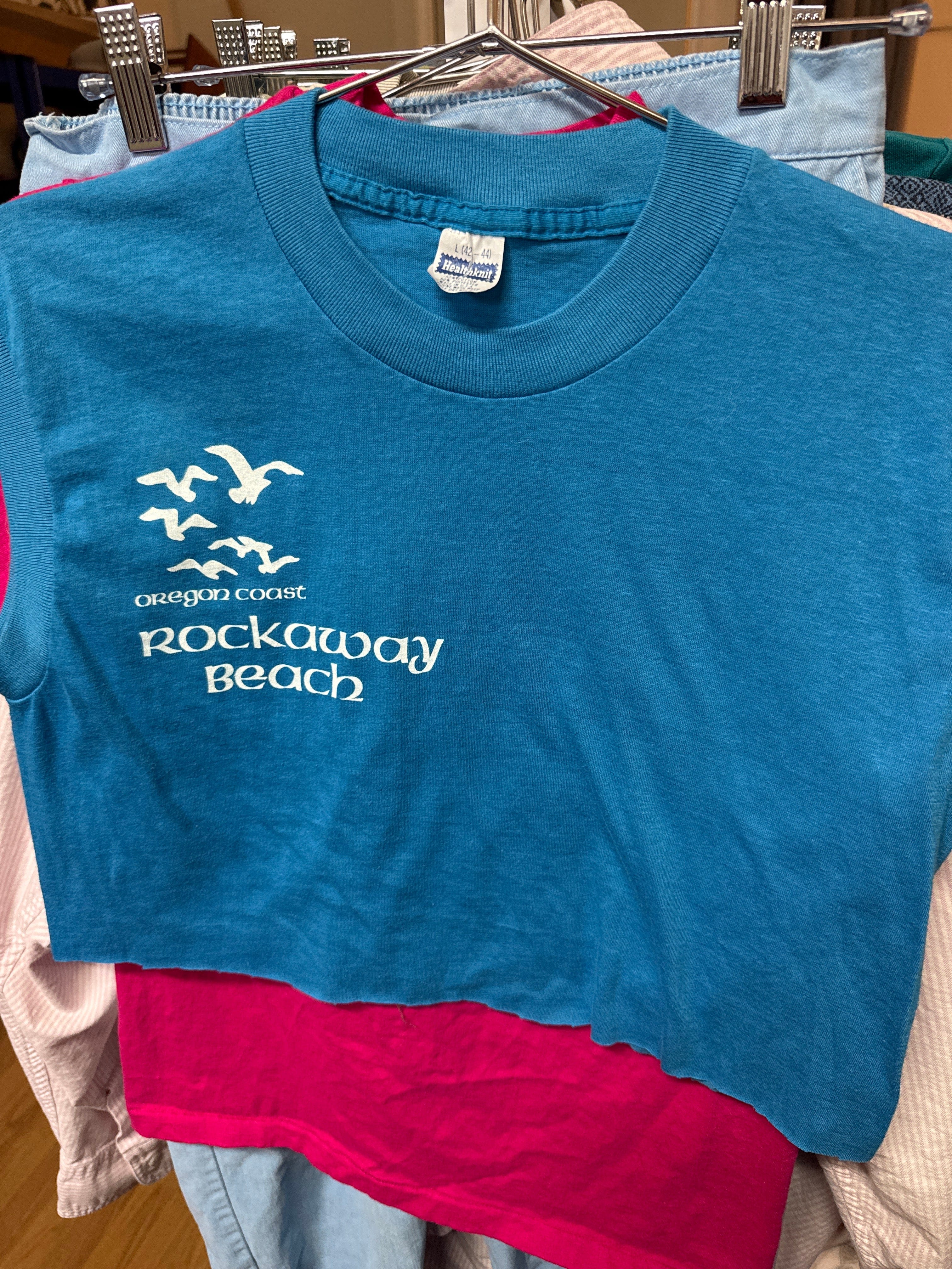 Venus Of The Desert VTG Rockaway Beach Crop Tank available in Joshua Tree at JT Trading Post