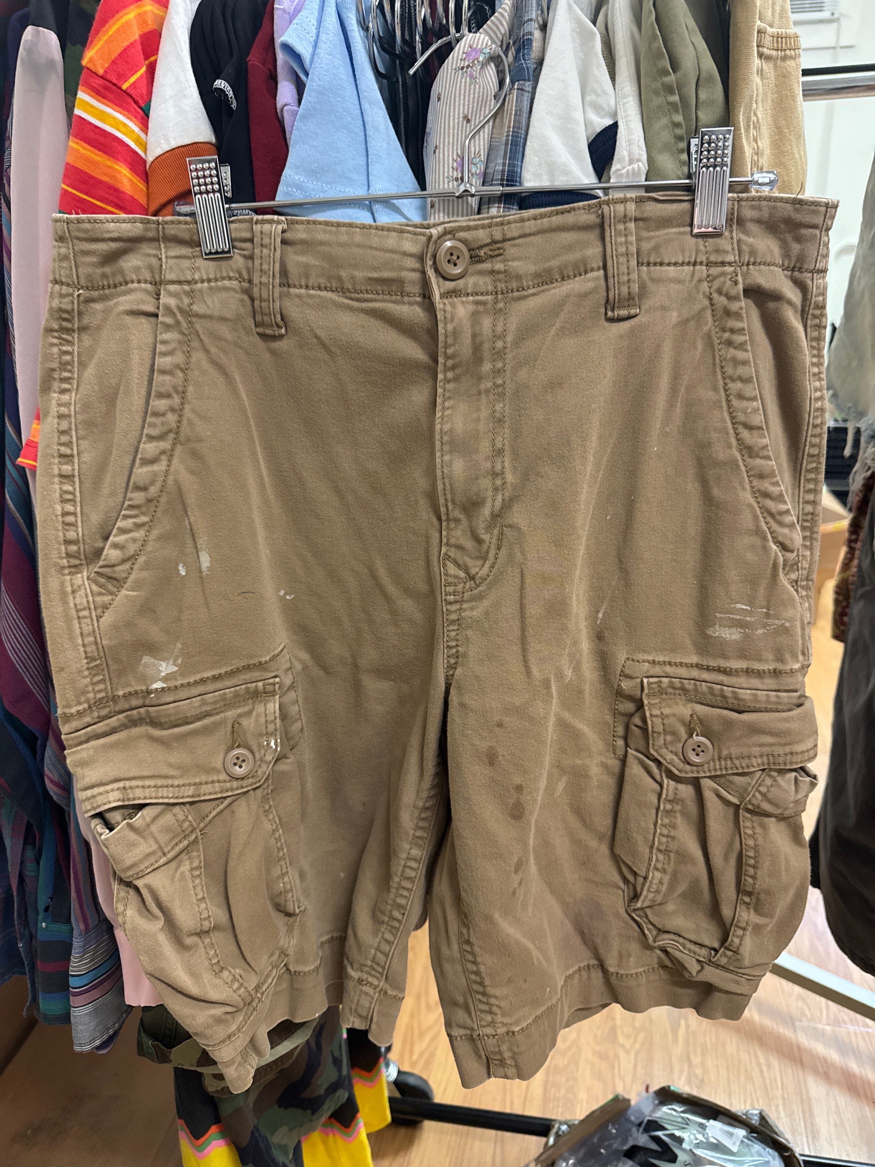 Venus Of The Desert Vtg Splatter Arizona Cargo Shorts available in Joshua Tree at JT Trading Post