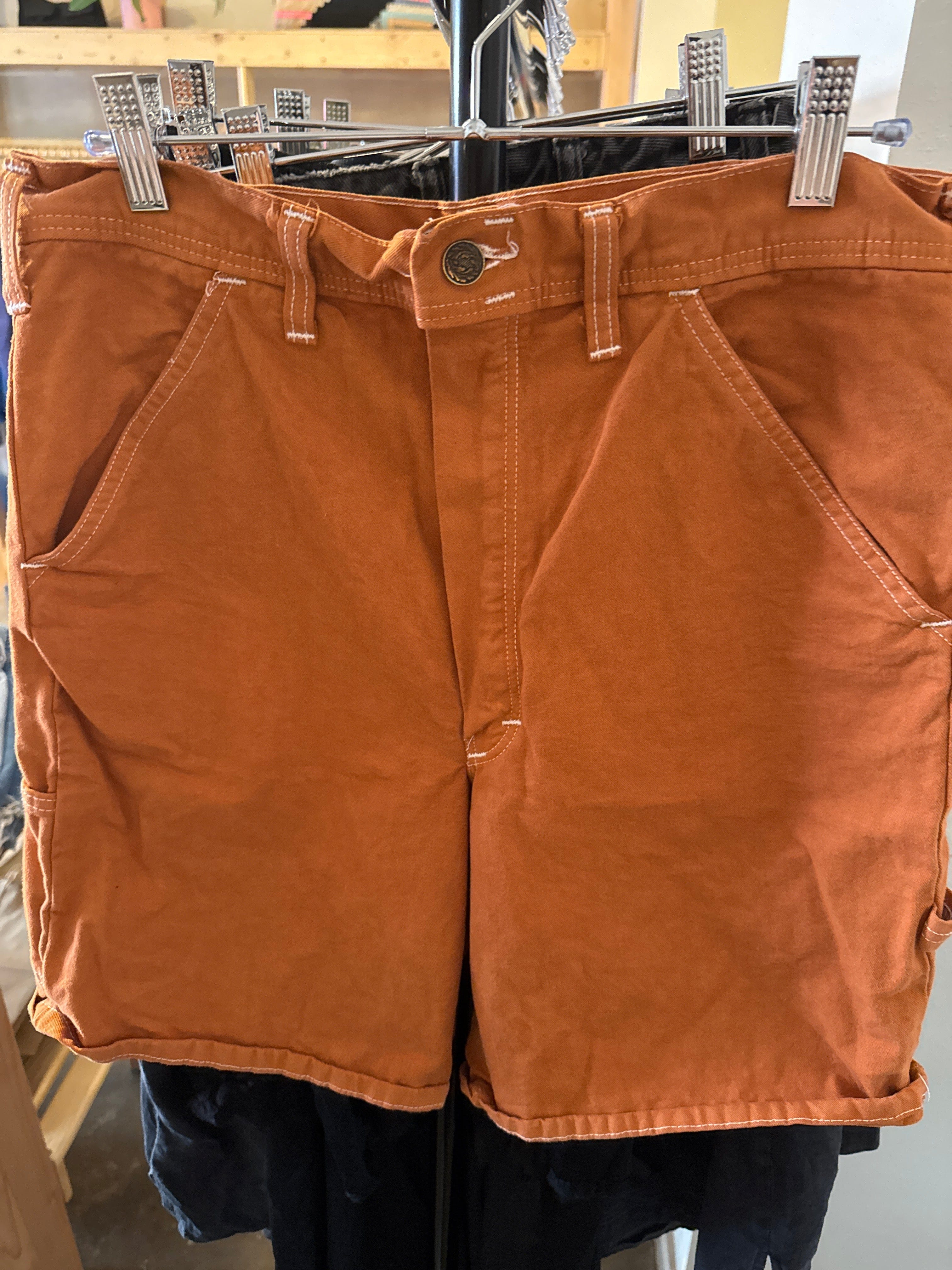 Venus Of The Desert VTG Stan Ray OD Orange Shorts available in Joshua Tree at JT Trading Post