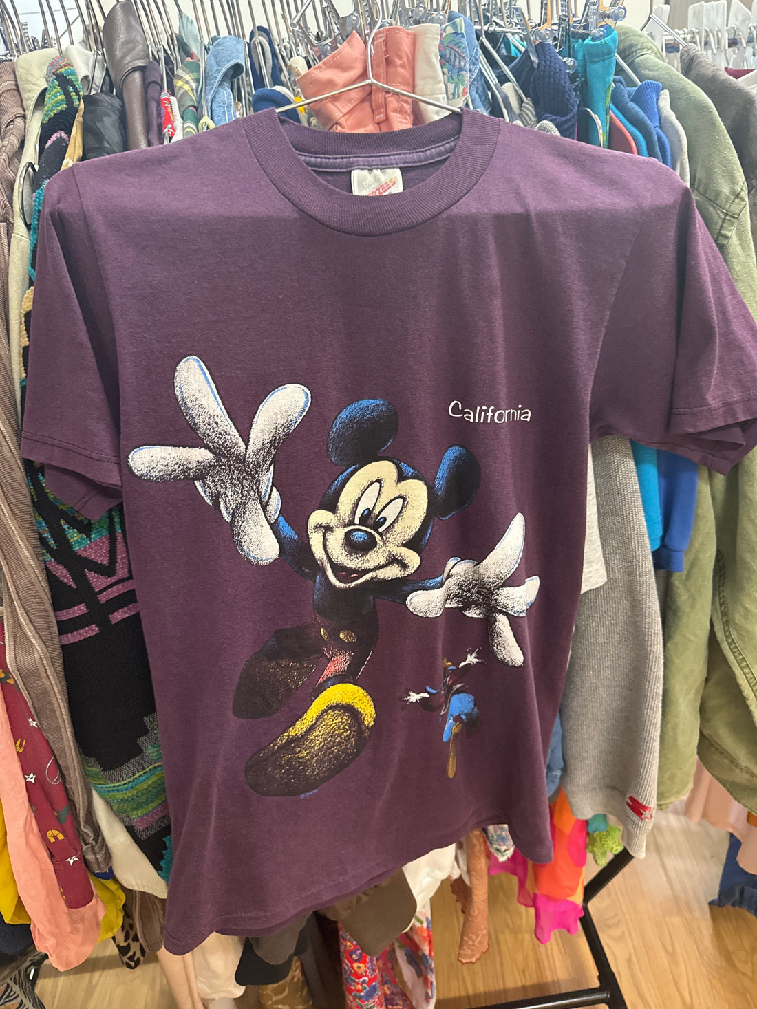 Venus Of The Desert Vtg USA Mickey Goofy California Tee available in Joshua Tree at JT Trading Post