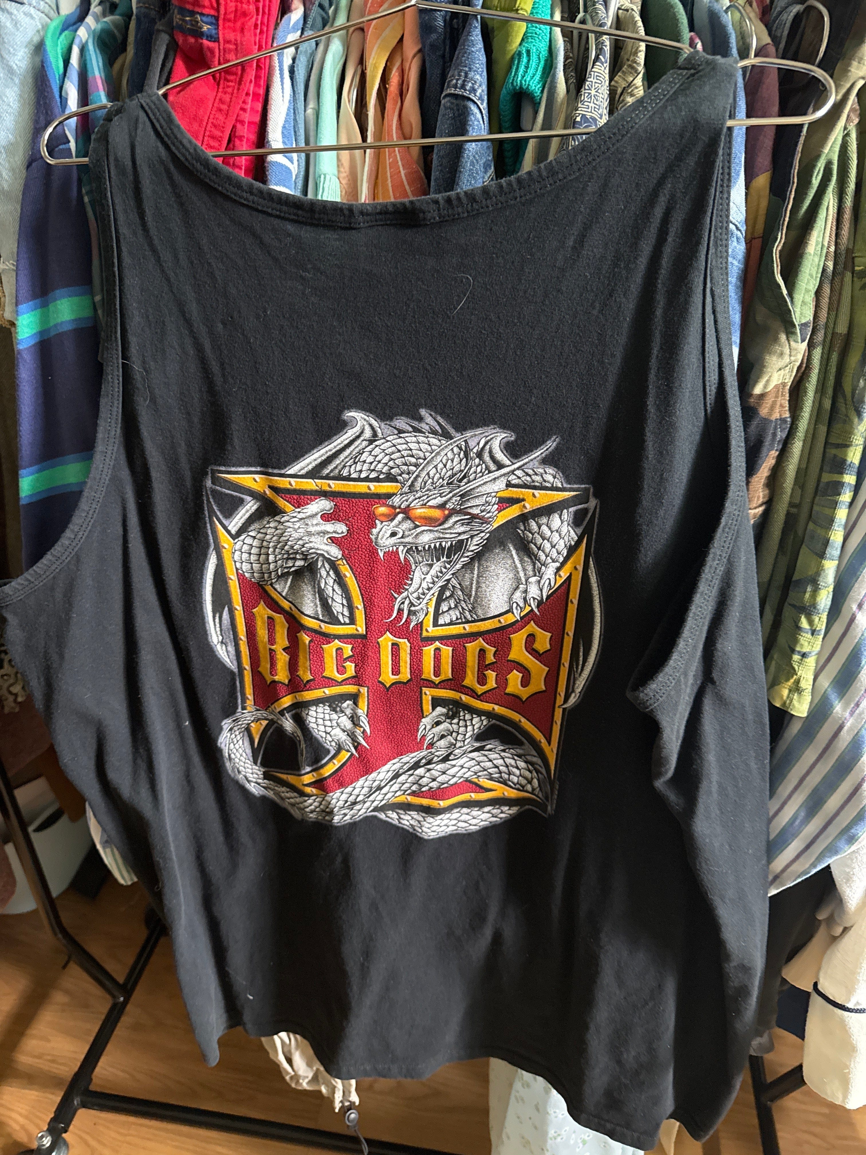 Venus Of The Desert Y2K Big Dogs Tank available in Joshua Tree at JT Trading Post