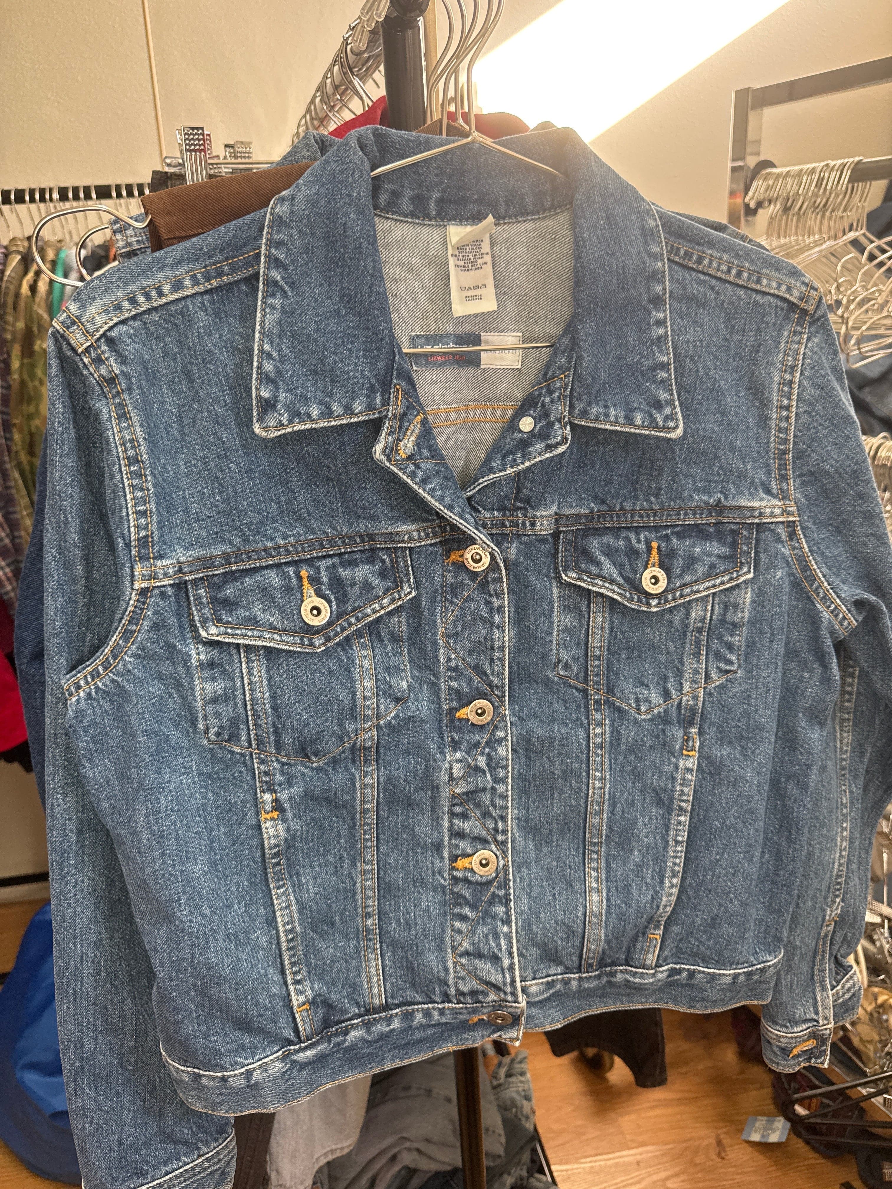 Venus Of The Desert Y2K Liz Denim Jacket available in Joshua Tree at JT Trading Post