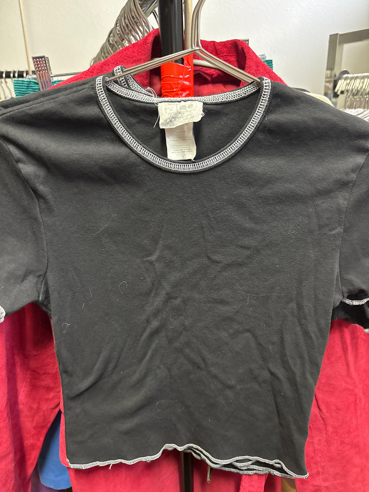 Y2K OD Baby Tee