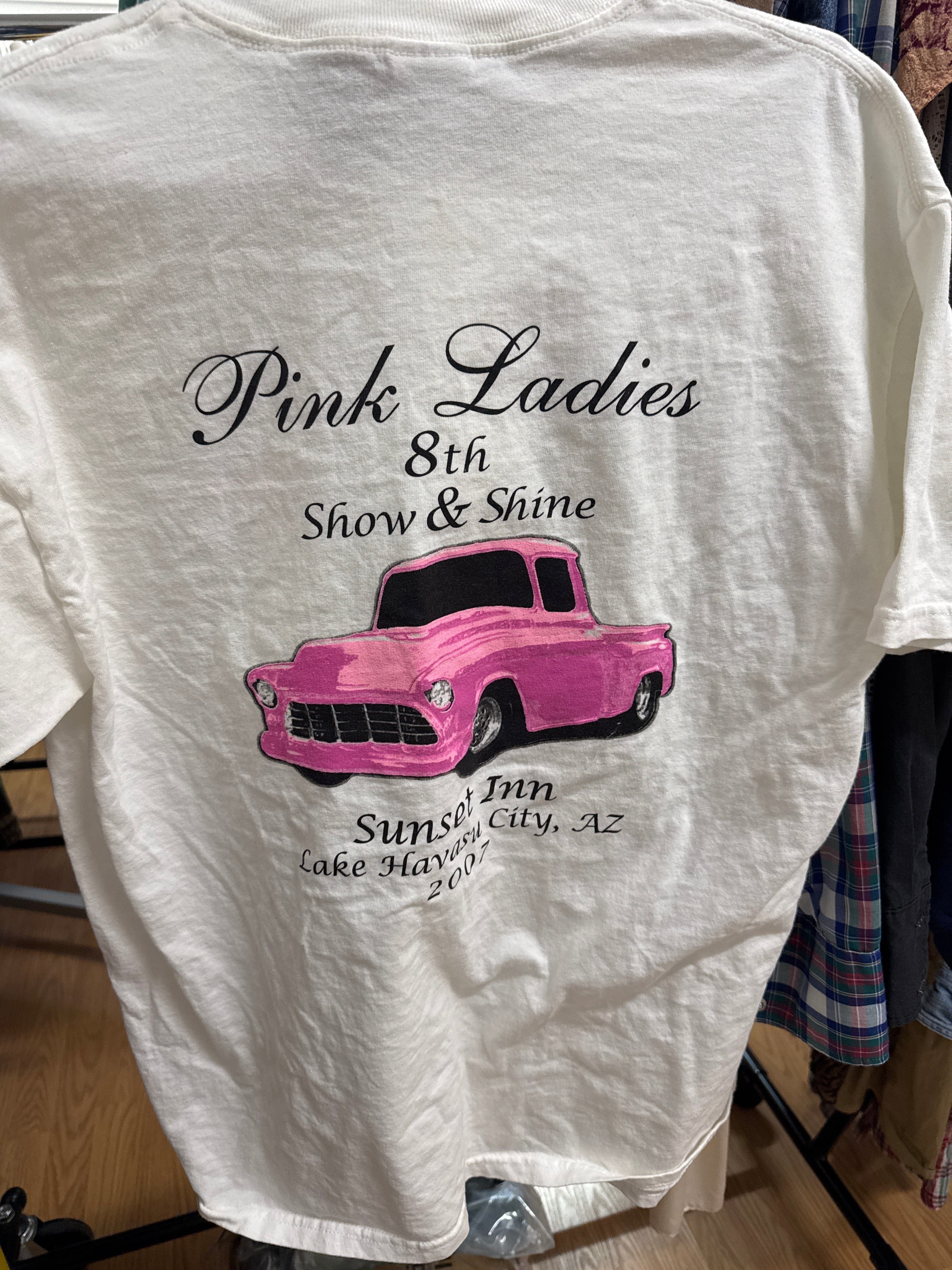 Venus Of The Desert Y2K Pink Ladies Graphic Tee available in Joshua Tree at JT Trading Post