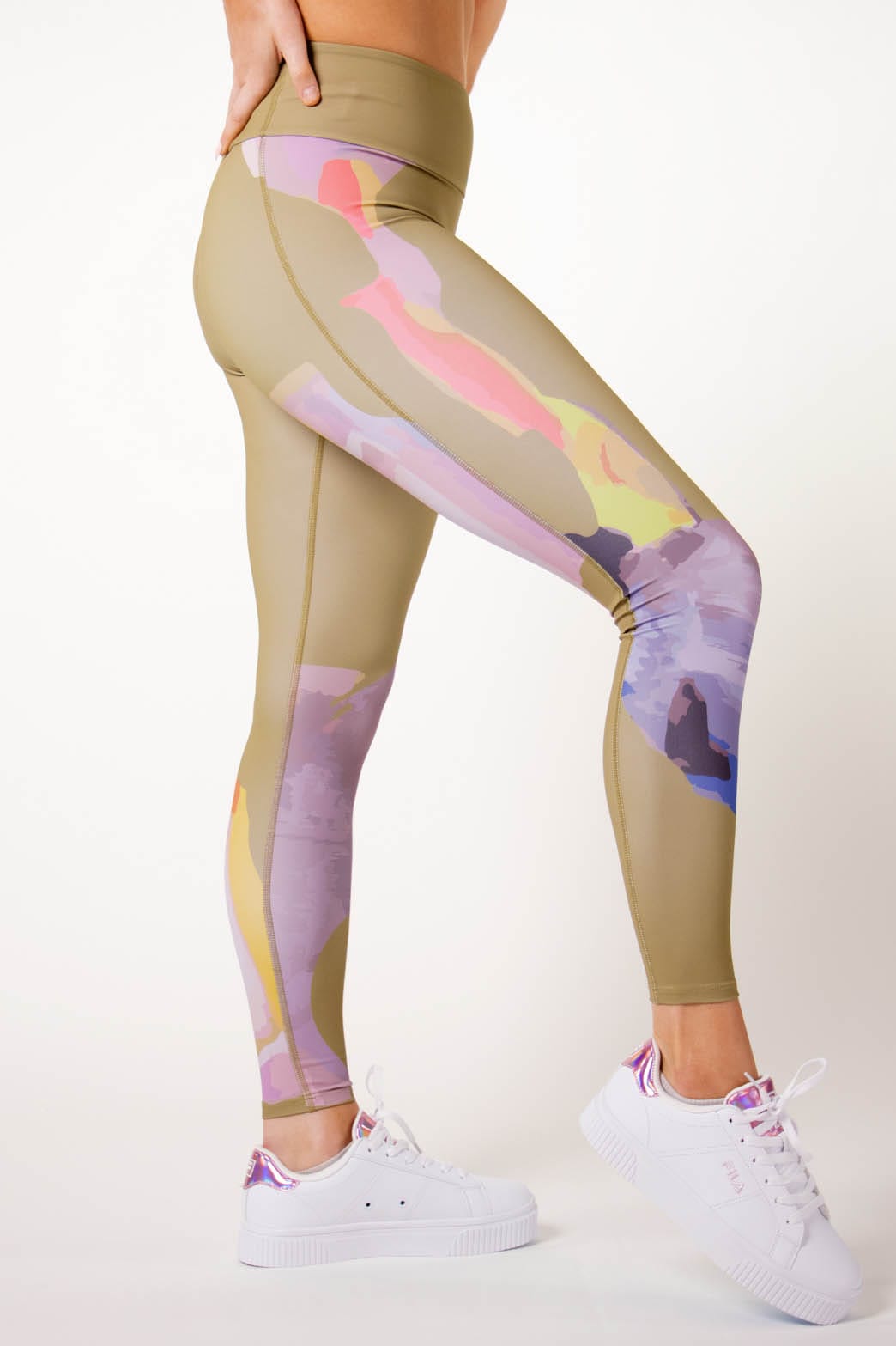 Wear AM Desert Sundown Women's Legging available in Joshua Tree at JT Trading Post