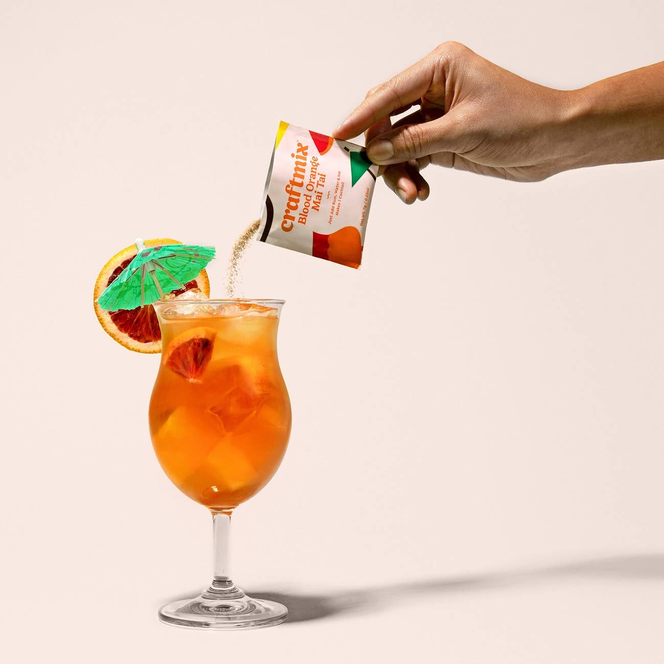 JTTP Eats Blood Orange Mai Tai Cocktail / Mocktail Mixer