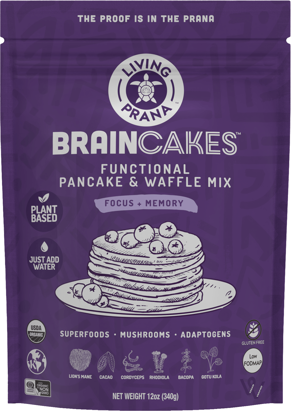 JTTP Eats Brain Cakes - Pancake & Waffle Mix