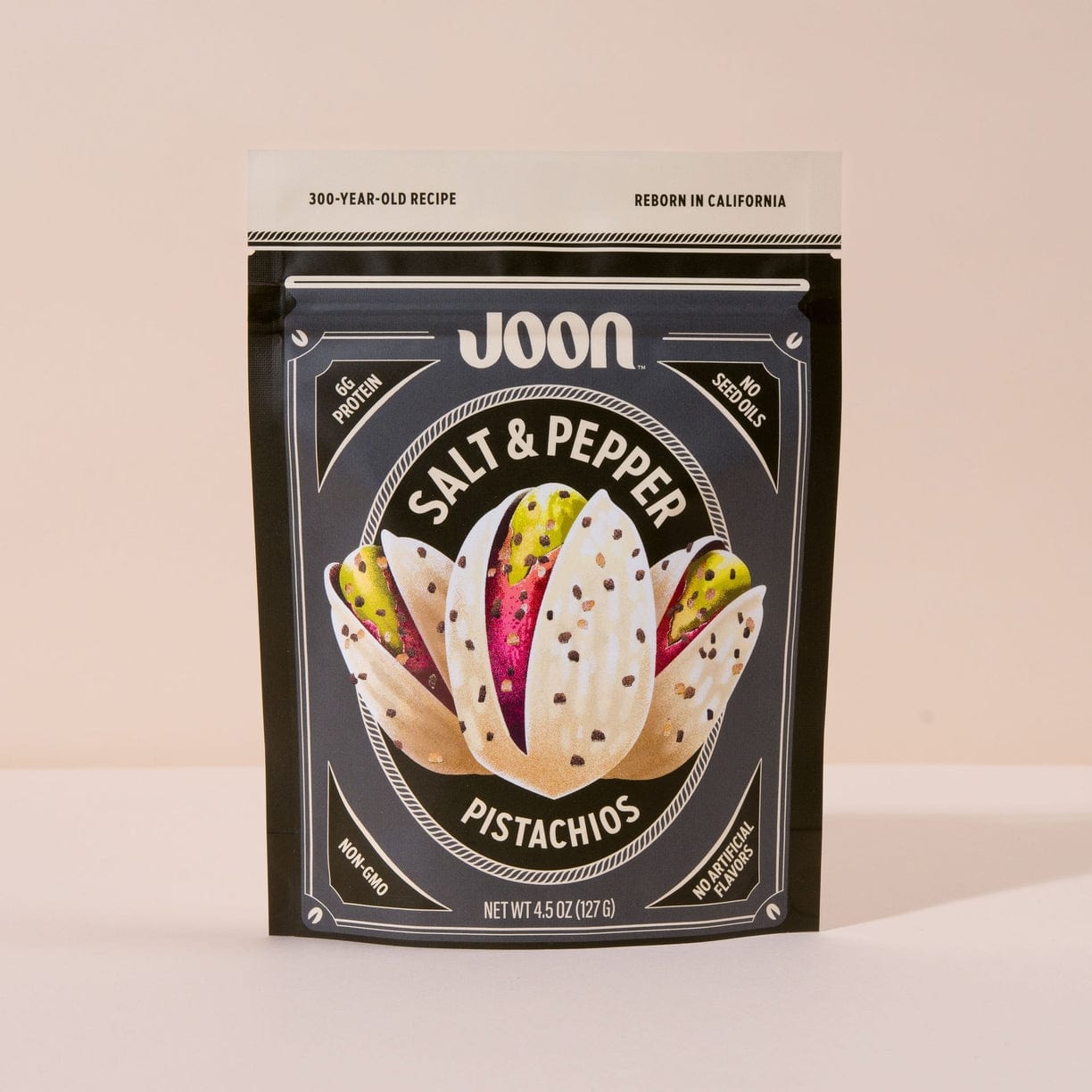 JTTP Eats Joon Salt and Pepper Pistachios available in Joshua Tree at JT Trading Post