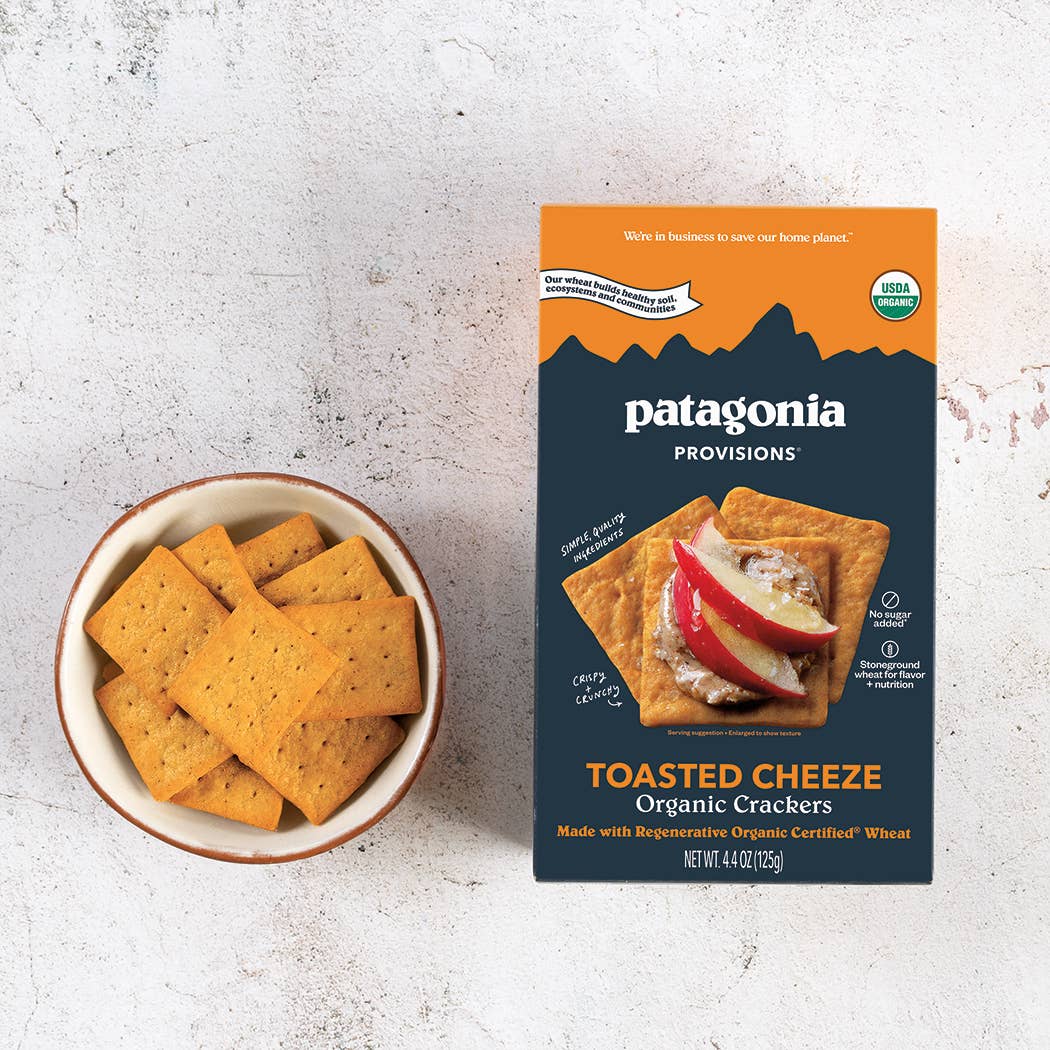 JTTP Eats Organic Toasted Cheeze Crackers