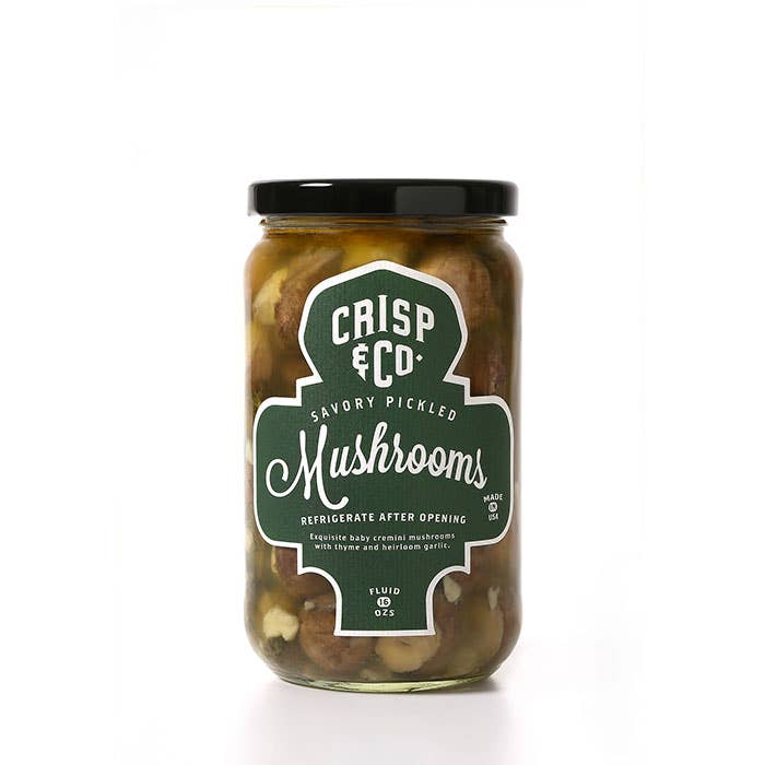 JTTP Eats Savory Pickled Mushrooms