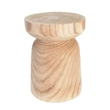 JTTP Home Paulownia Mushroom Side Table / Stool