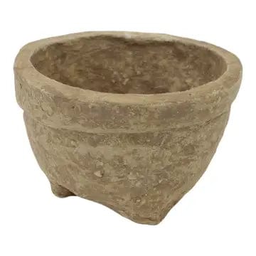 JTTP Home Tagi Grey Paper Mache Bowl