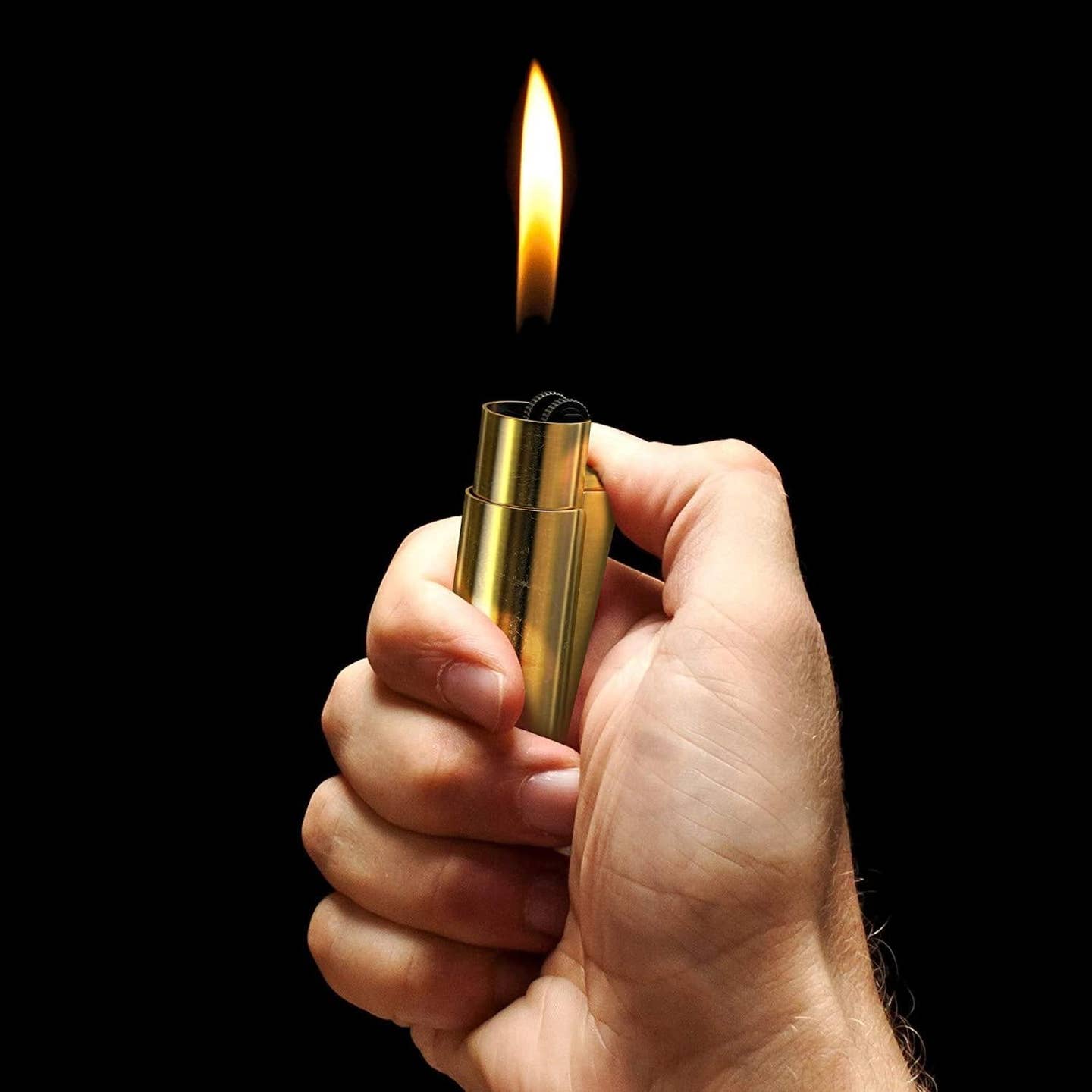 JTTP Products 50 Cal Bmg Refillable Lighter - Solid Brass available in Joshua Tree at JT Trading Post