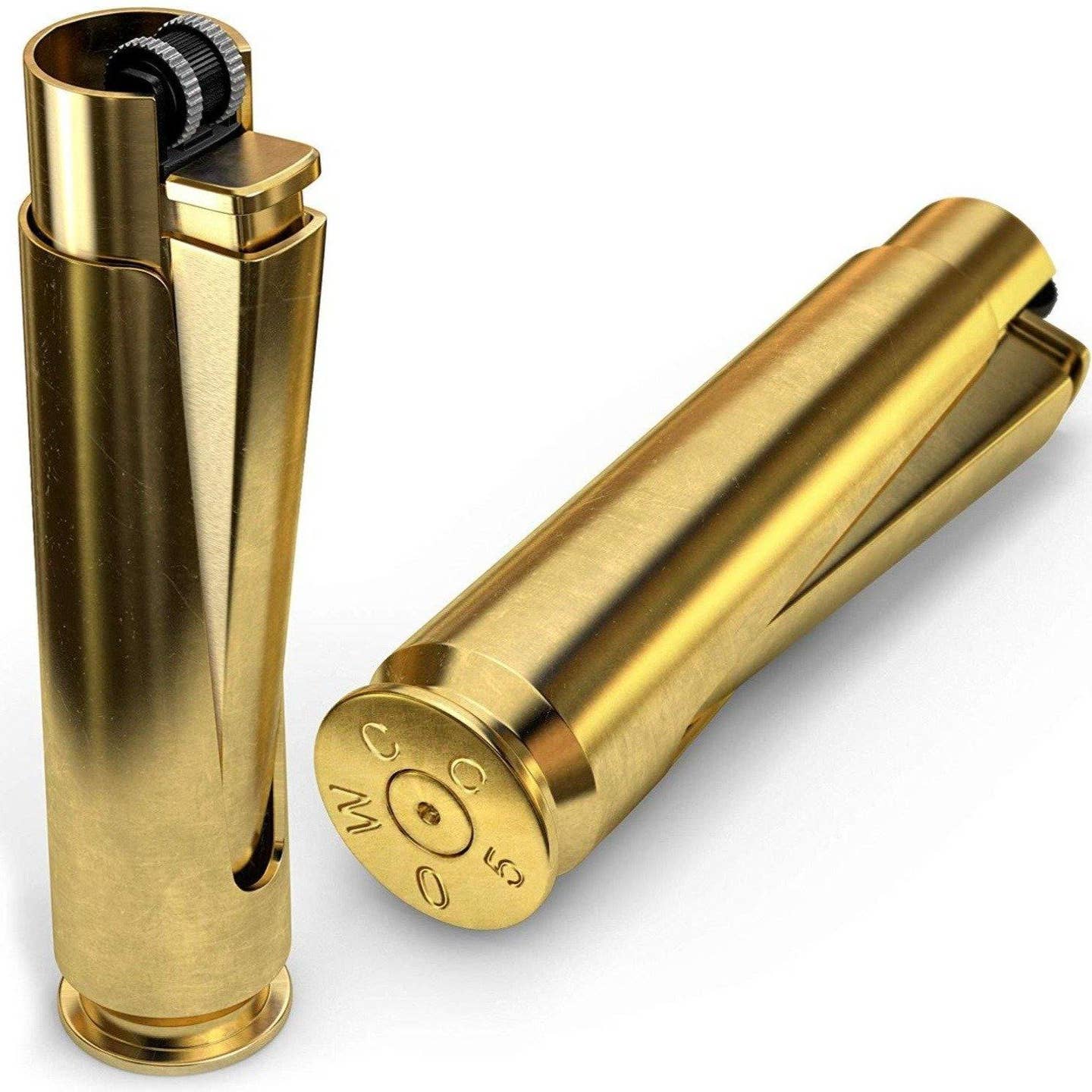 JTTP Products 50 Cal Bmg Refillable Lighter - Solid Brass available in Joshua Tree at JT Trading Post