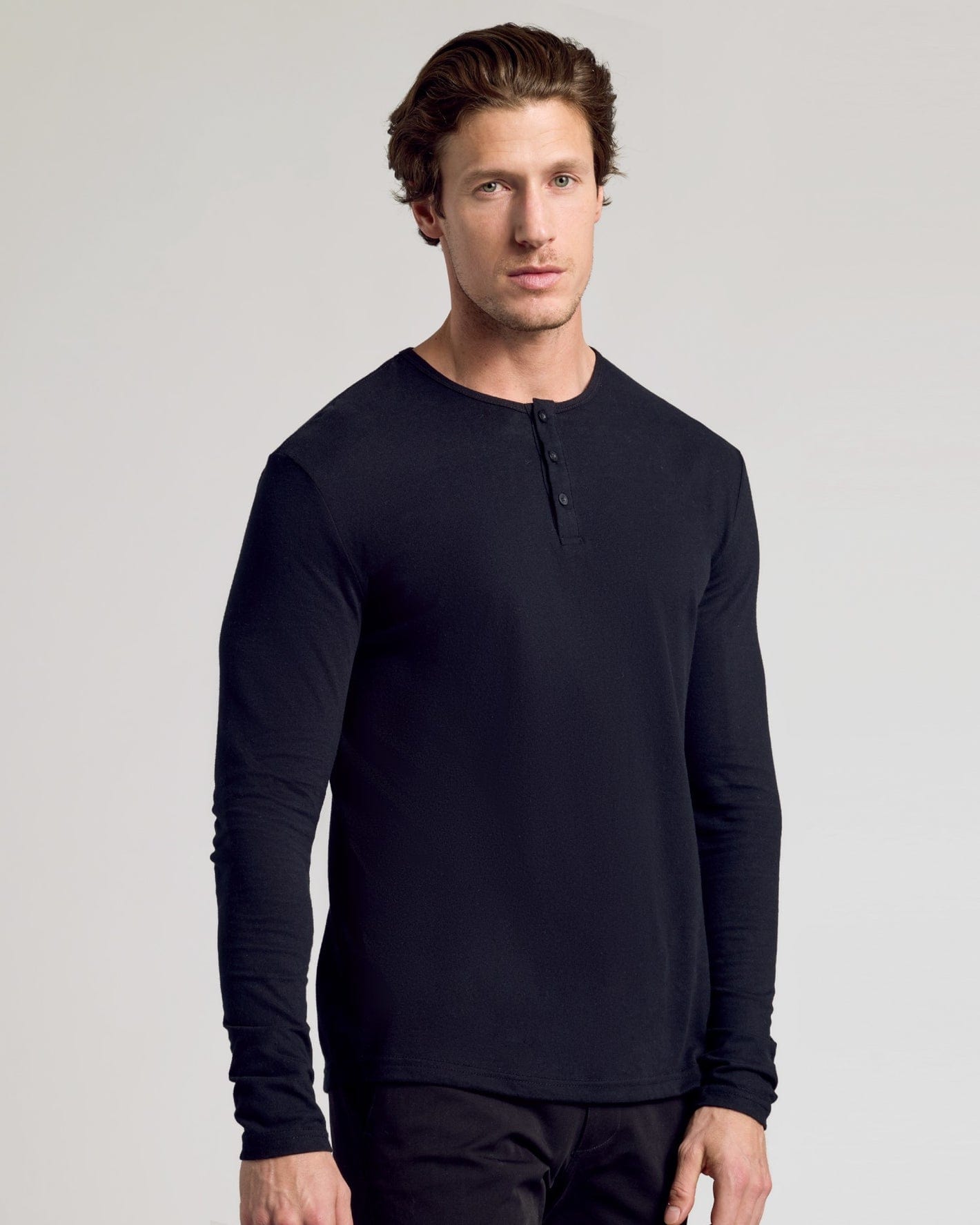 JTTP Products Long Sleeve Henley available in Joshua Tree at JT Trading Post