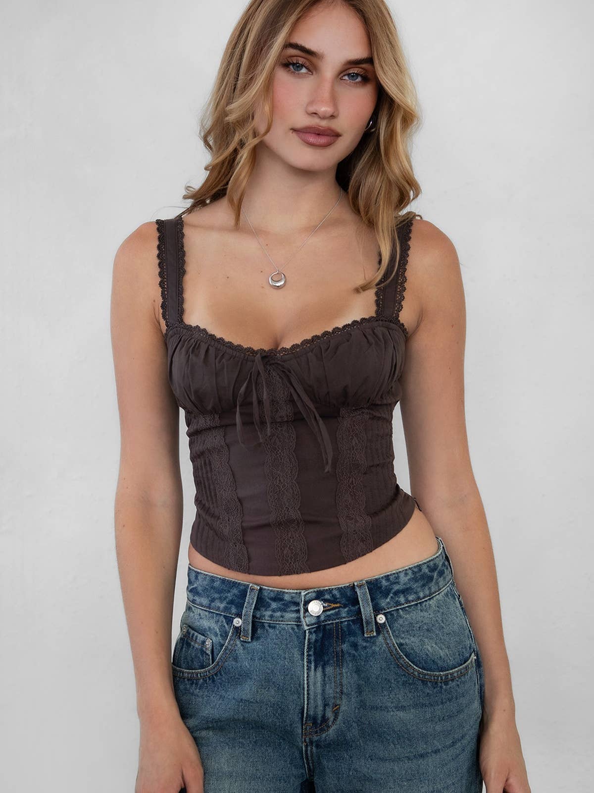 JTTP Products Western Lace Corset Top