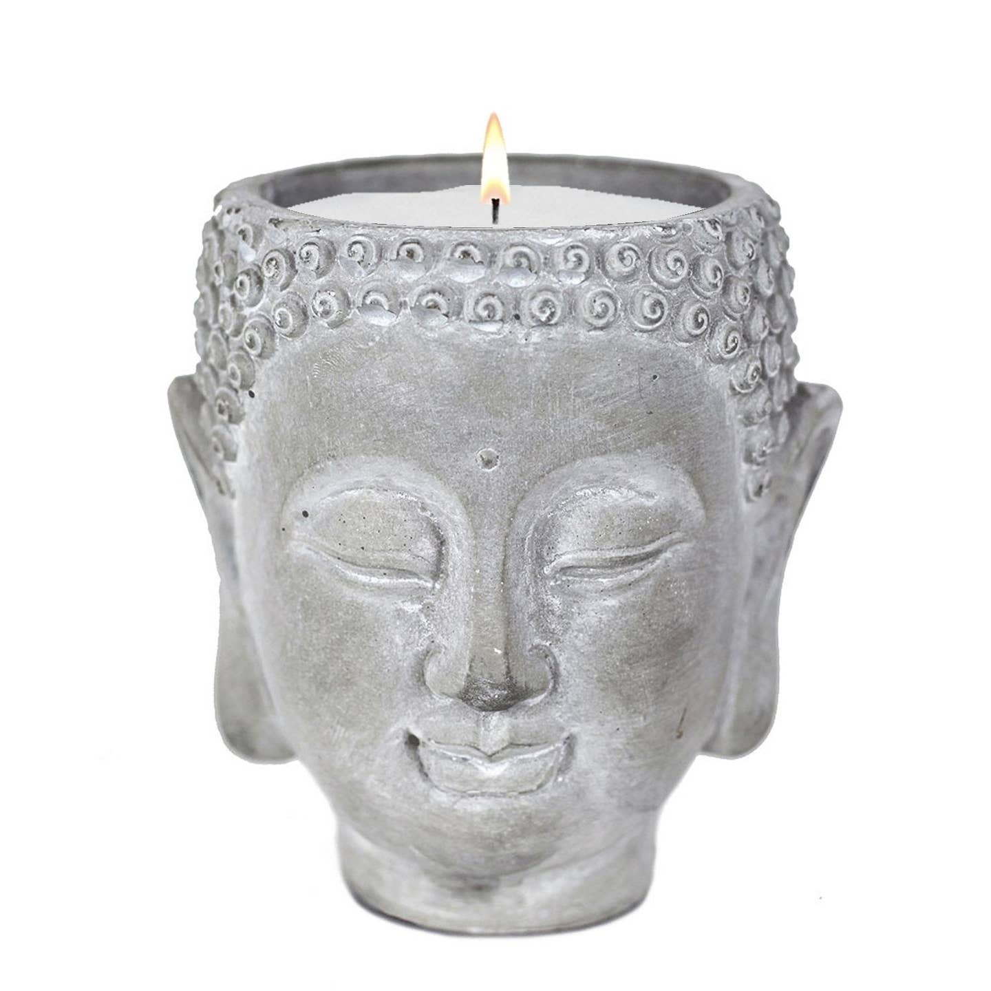 JTTP Products Buddha Head Candle