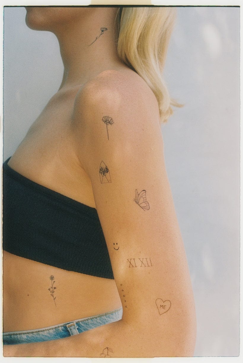 JTTP Products Feel Good Temporary Tattoo Pack