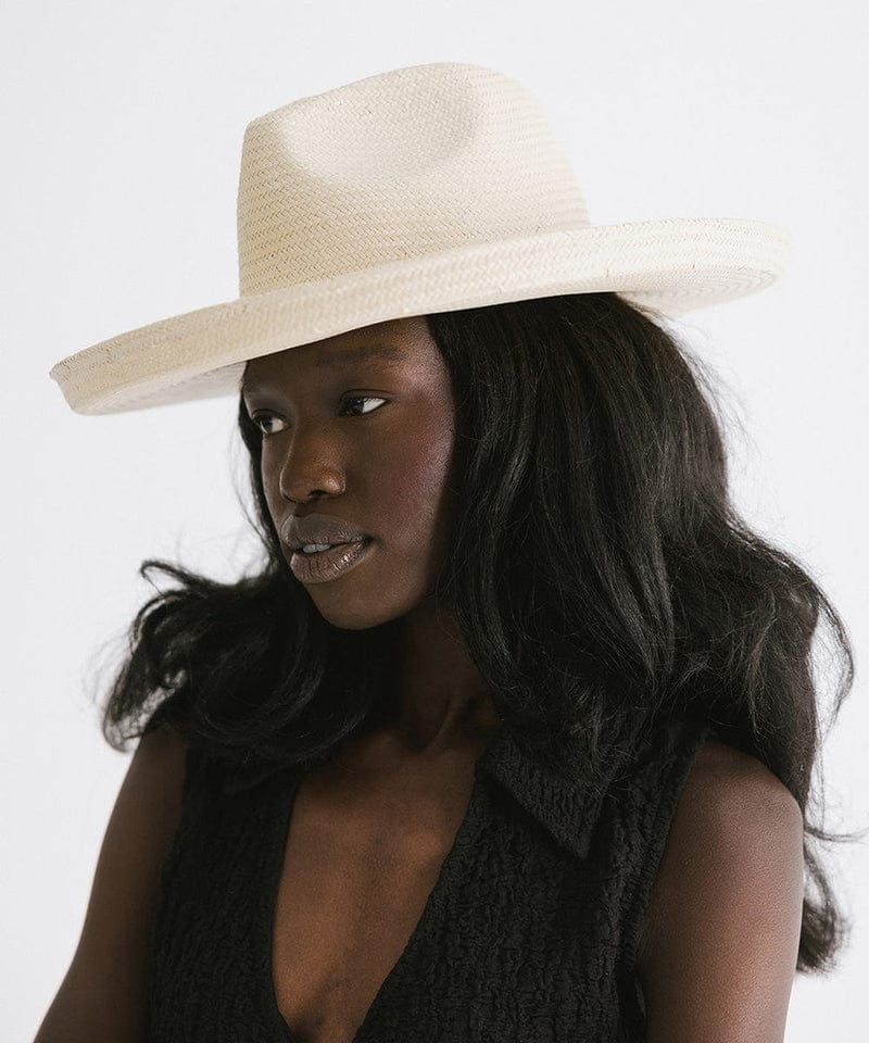 JTTP Products GIGI PIP - Penny Pencil Brim Fedora | Natural available in Joshua Tree at JT Trading Post