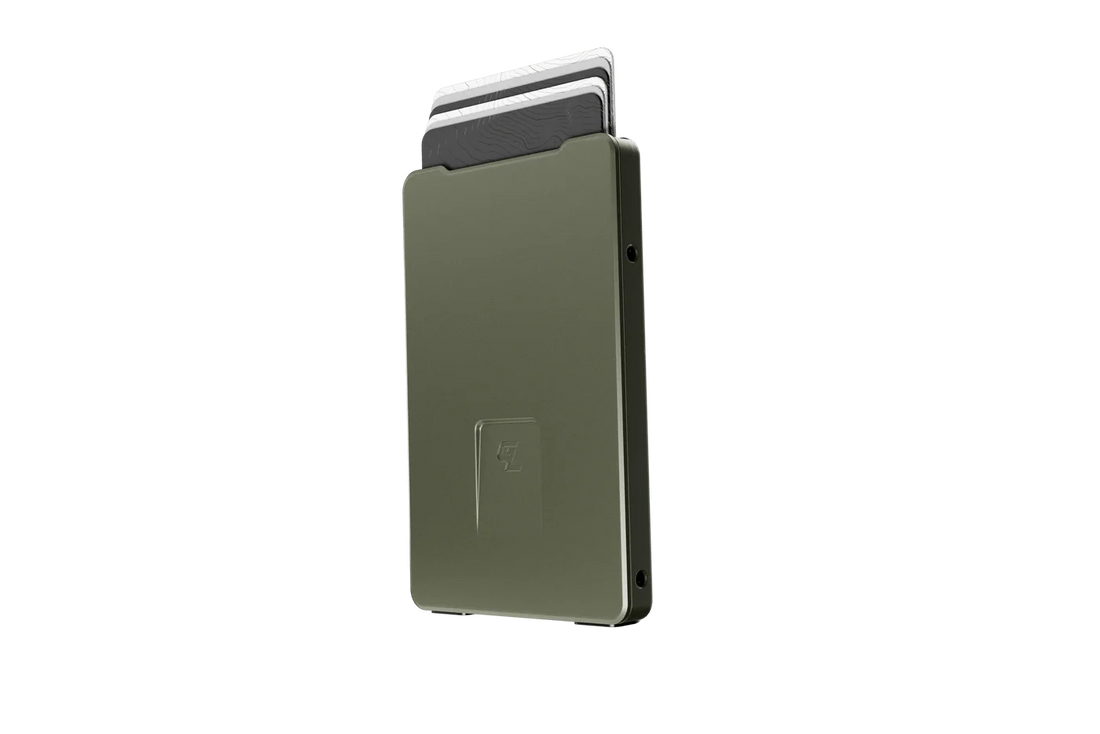 JTTP Products Groove Wallet 3.0 - With Money Clip - Basecamp Green available in Joshua Tree at JT Trading Post
