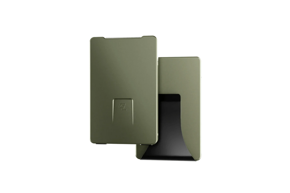 JTTP Products Groove Wallet 3.0 - With Money Clip - Basecamp Green available in Joshua Tree at JT Trading Post