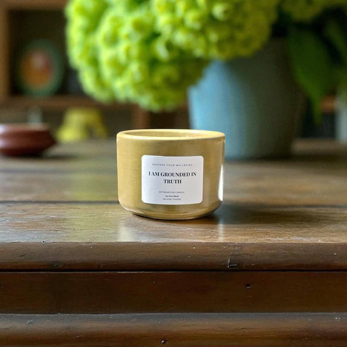 JTTP Products I Am Grounded in Truth Affirmation Candle