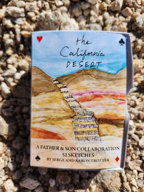 JTTP Products Illustrated Playing Cards: CA Deserts