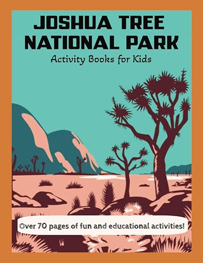 JTTP Products Joshua Tree National Park Activity Book: Activity Book available in Joshua Tree at JT Trading Post