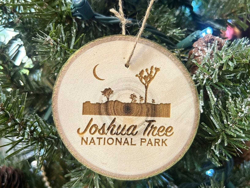 JTTP Products Joshua Tree National Park Wood Ornament available in Joshua Tree at JT Trading Post