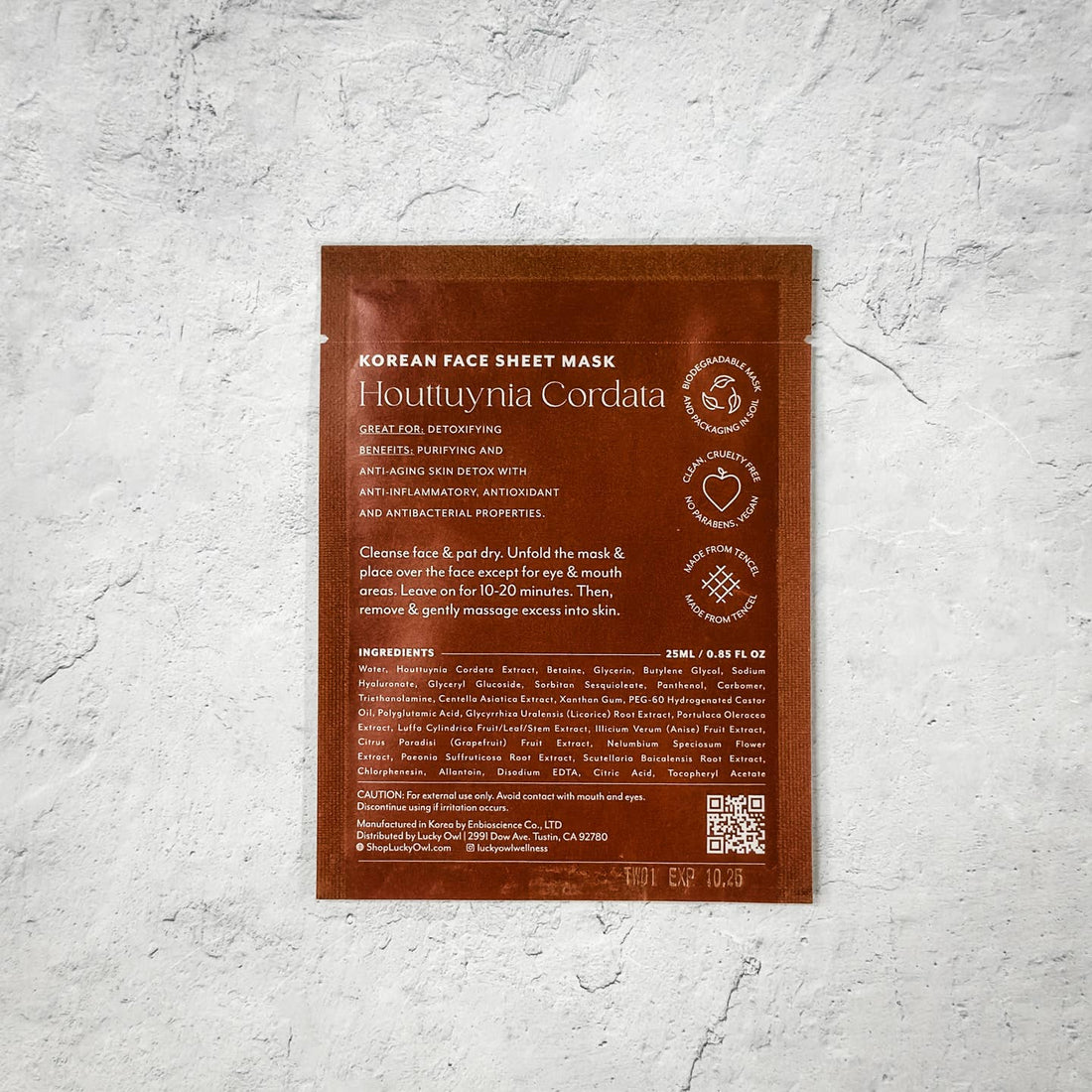 JTTP Products Korean Sheet Mask - Make Today Amazing available in Joshua Tree at JT Trading Post