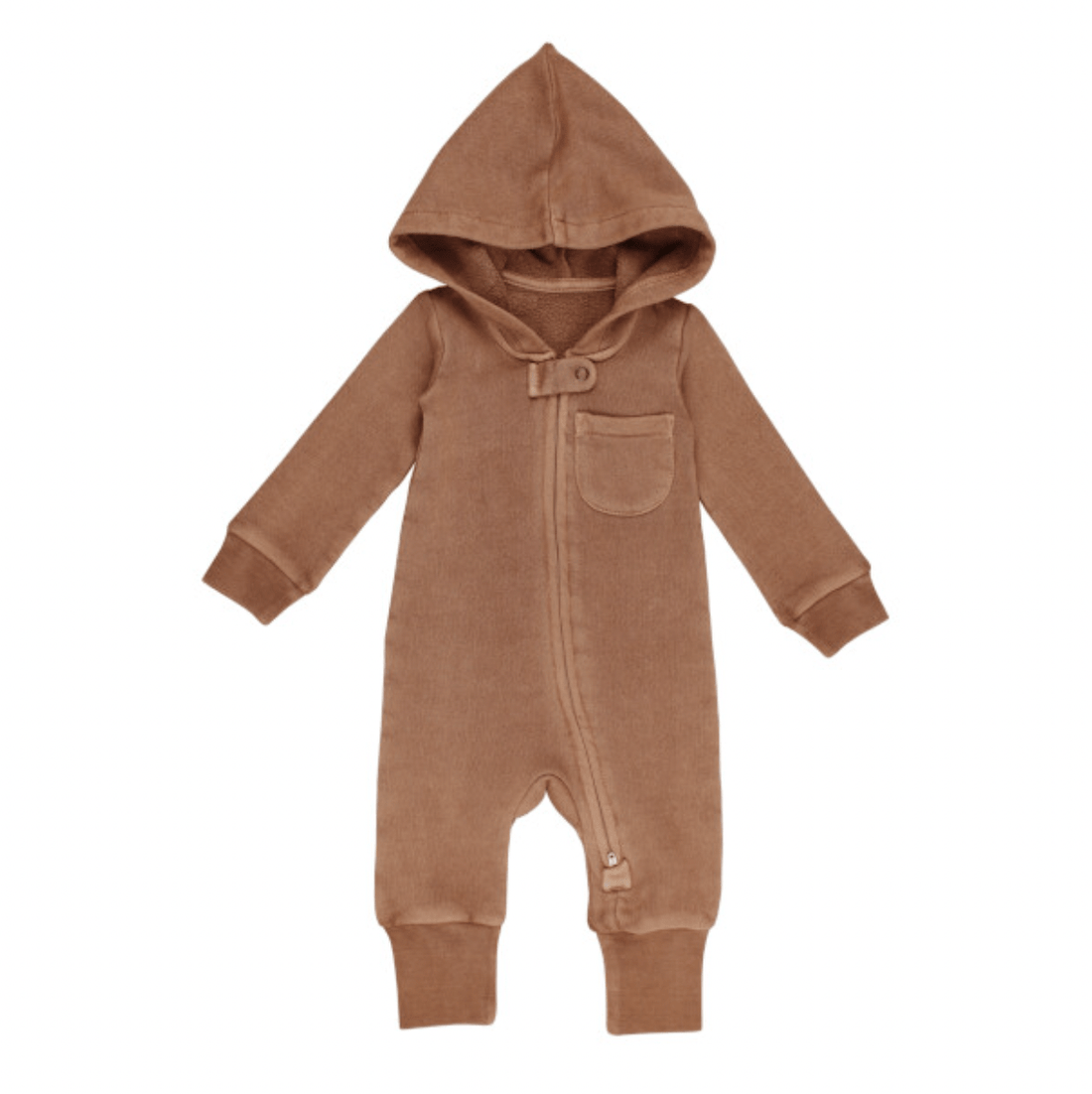 JTTP Products Organic Cozy Zipper Romper available in Joshua Tree at JT Trading Post