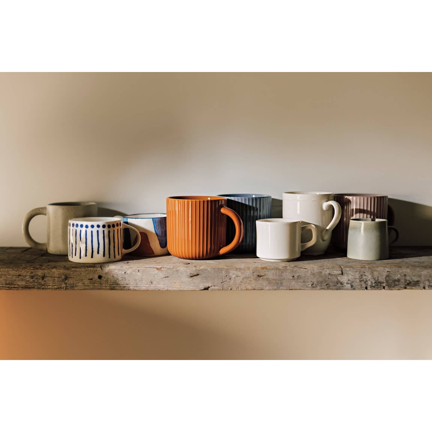 JTTP Products Olive Branch Fluted Mug