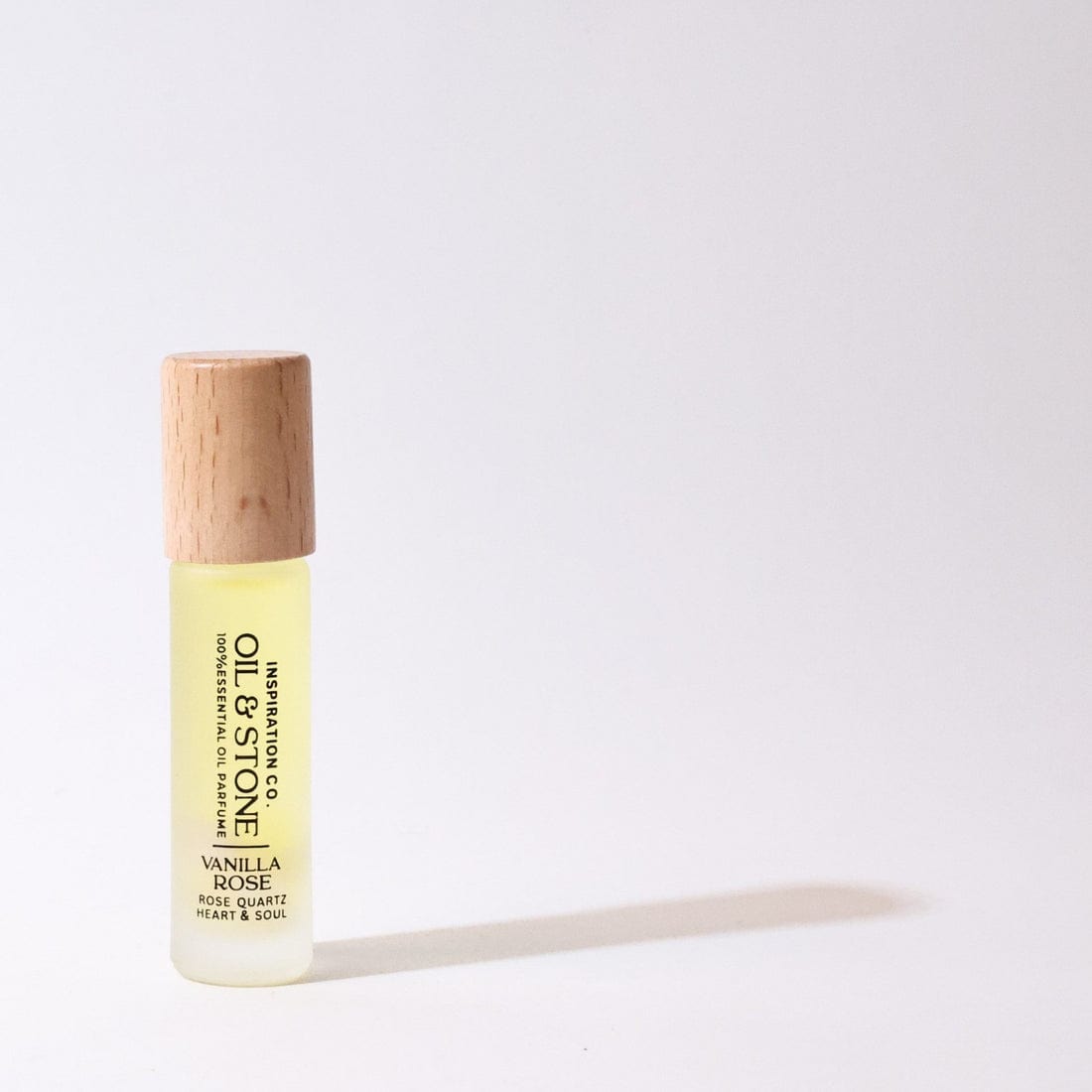 JTTP Products Perfume Oil: Vanilla Rose - Rose Quartz