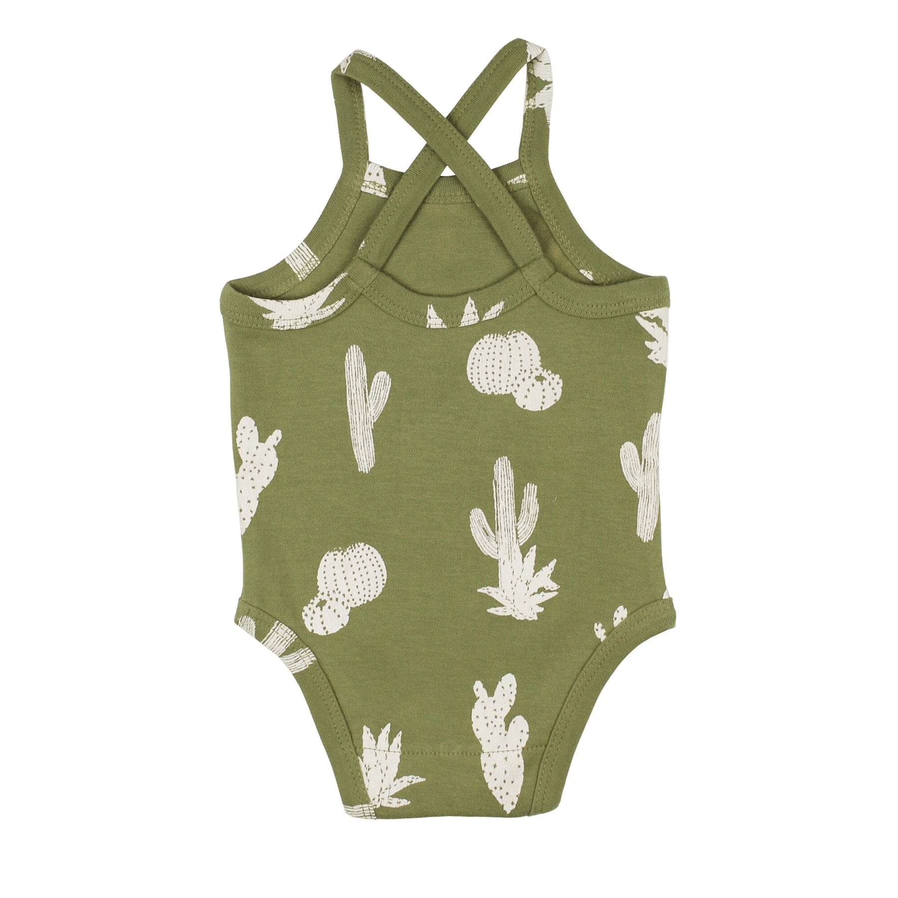 JTTP Products Organic Criss-Cross Bodysuit and Ruffle Bloomer Set