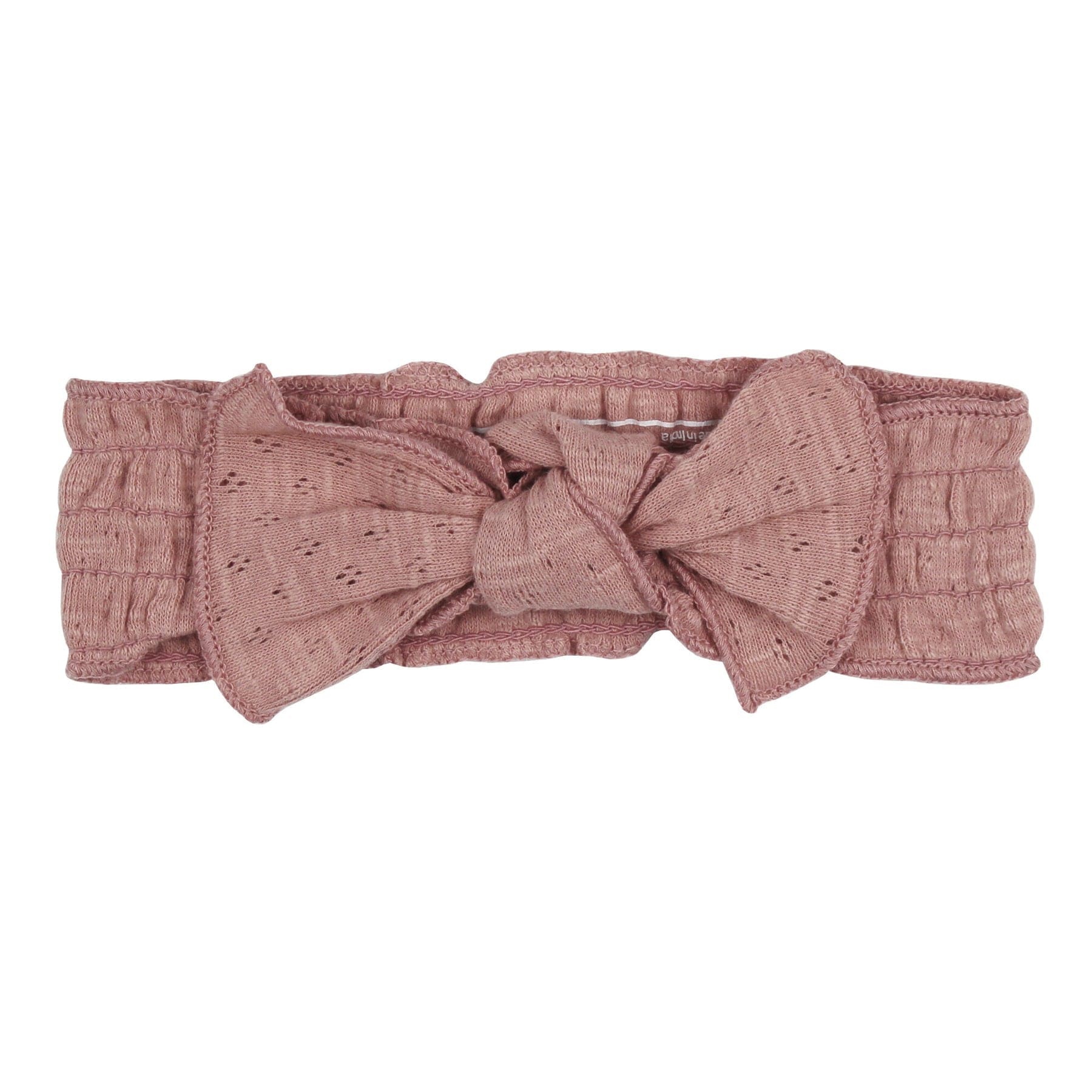 JTTP Products Organic Pointelle Smocked Headband