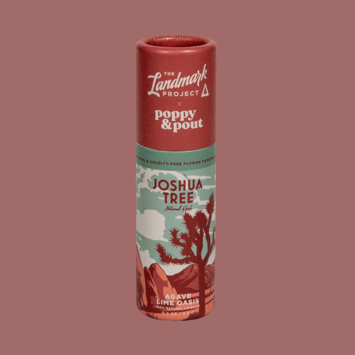 JTTP Products The Landmark Project Lip Balm Joshua Tree Agave Lime Oasis
