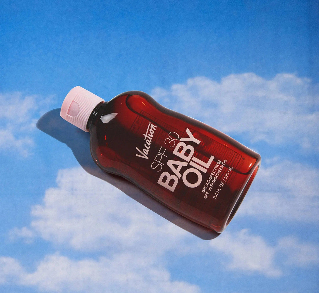 JTTP Products Vacation: Baby Oil SPF 30 available in Joshua Tree at JT Trading Post