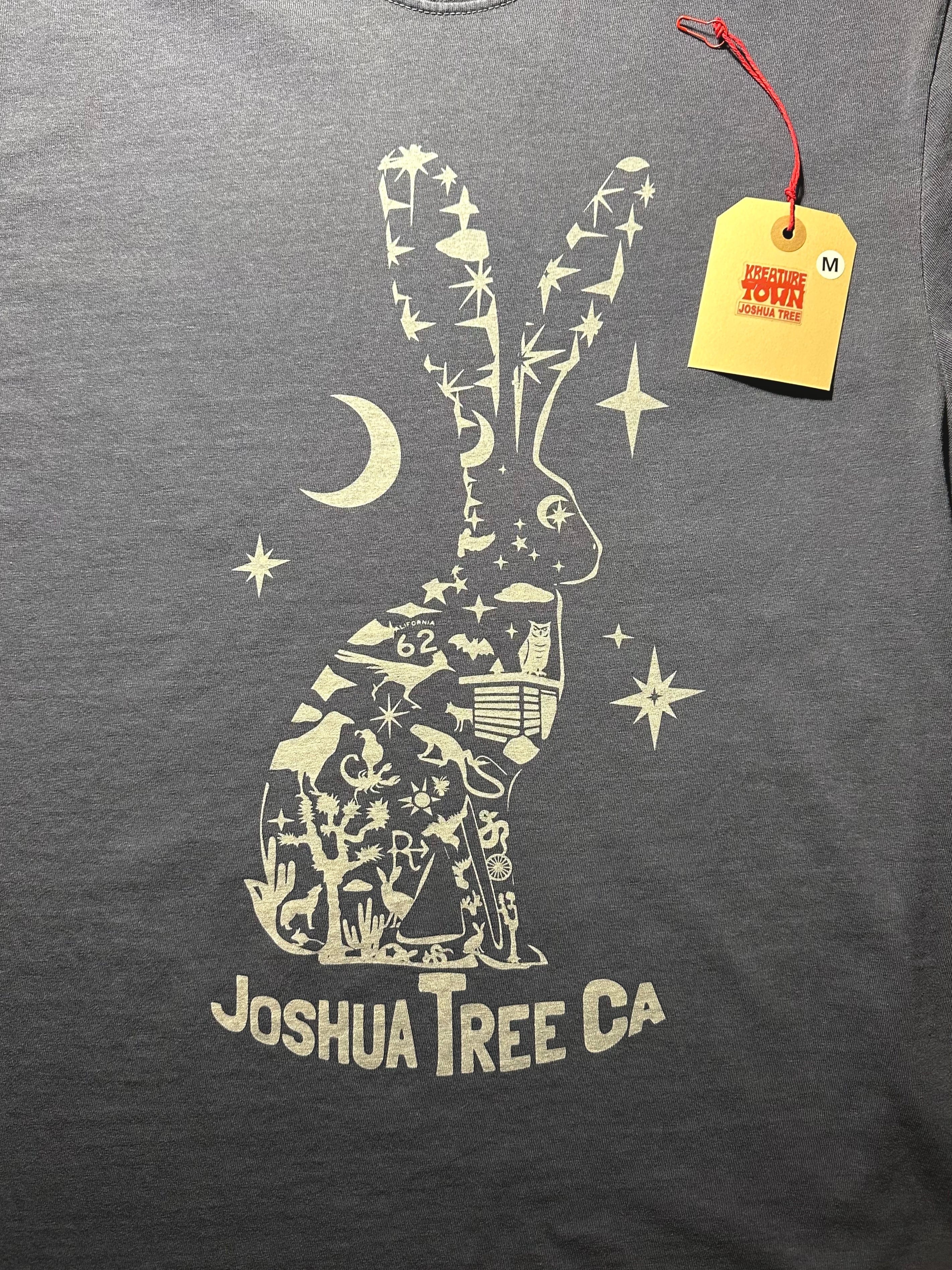 kreaturetown T-Shirt:  JT-JackRabbit available in Joshua Tree at JT Trading Post