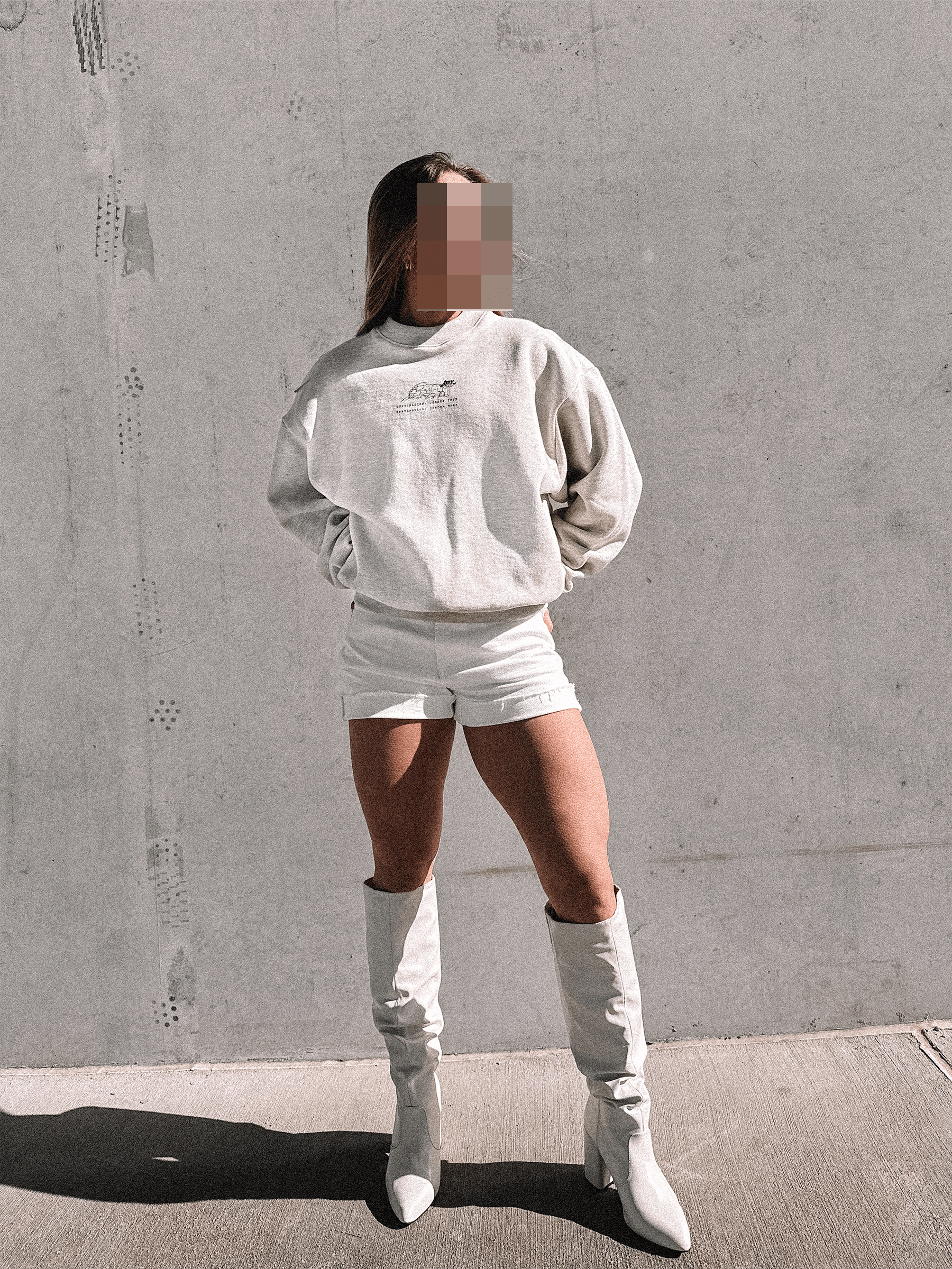 KRYPTONITE Destination: Joshua Tree Oversized Crew Neck