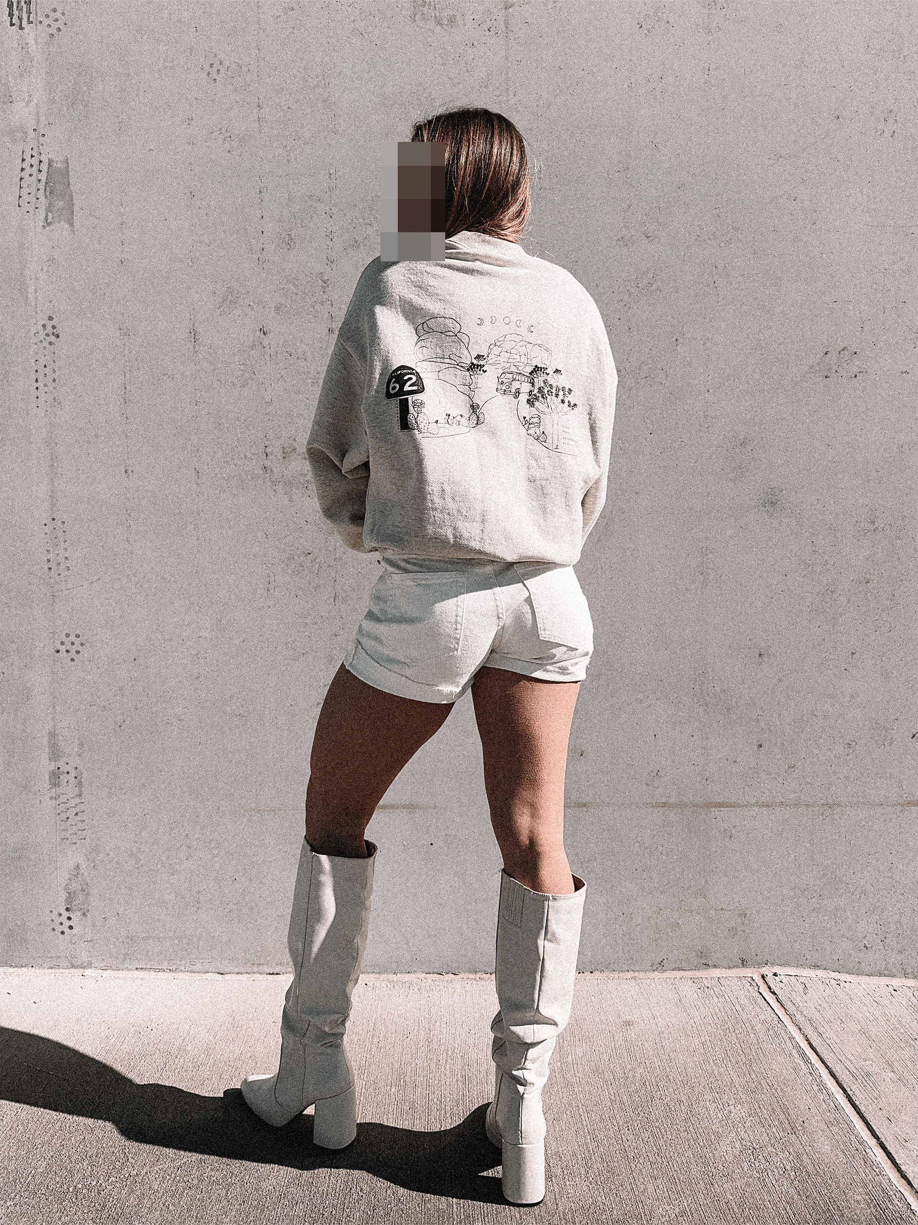 KRYPTONITE Destination: Joshua Tree Oversized Crew Neck
