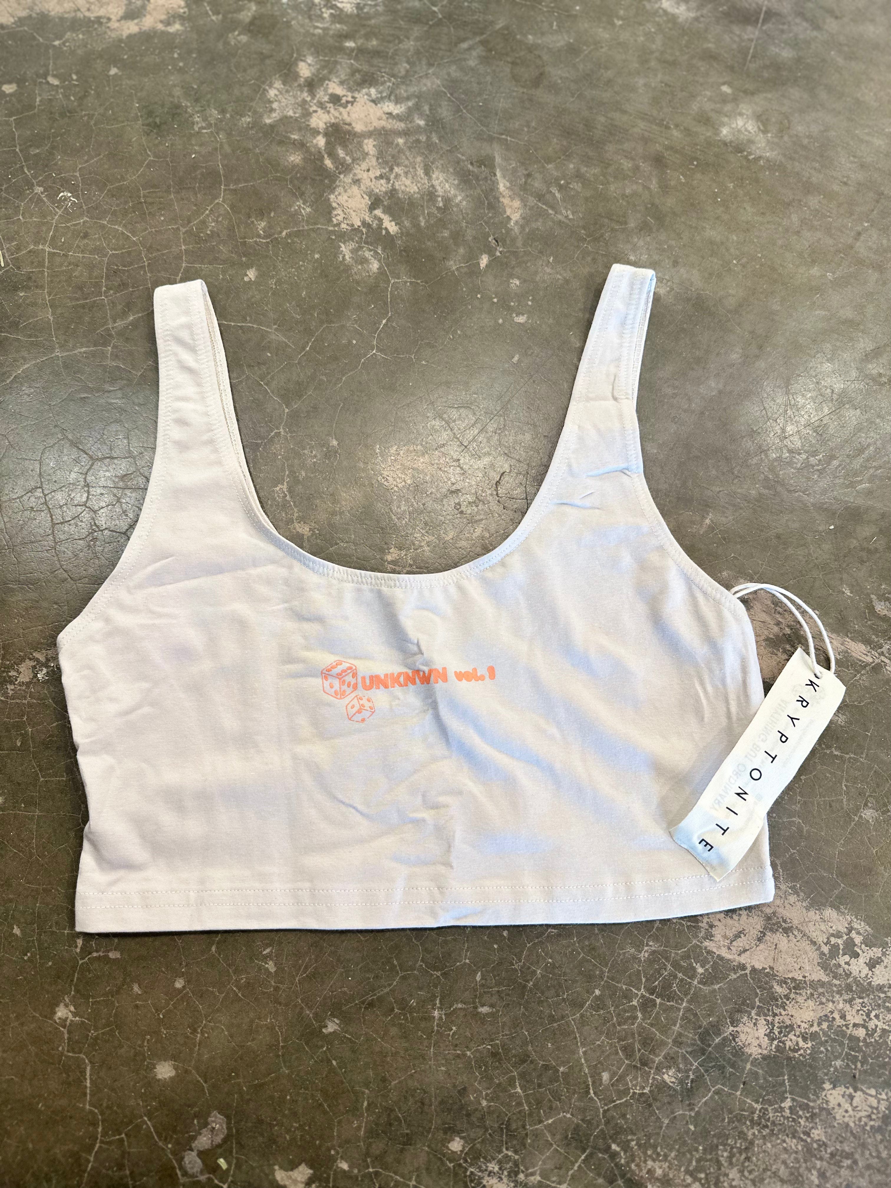 KRYPTONITE Location Unknown VOL 1 Crop Tank available in Joshua Tree at JT Trading Post