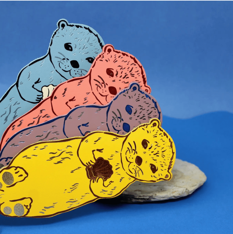 Opal Atlas Ark Colour Design Bookmark available in Joshua Tree at JT Trading Post