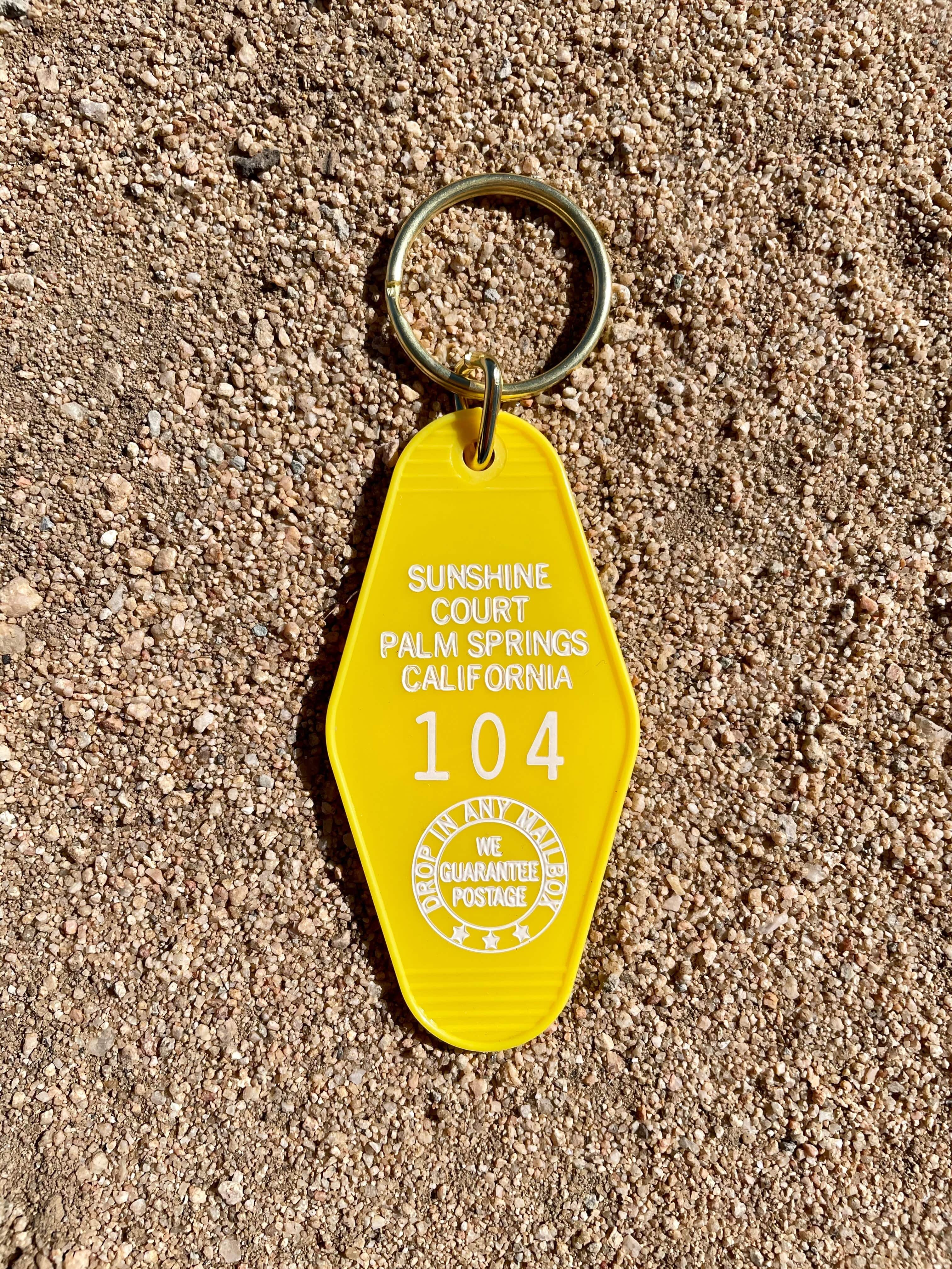 Opal Atlas Palm Springs Keychain