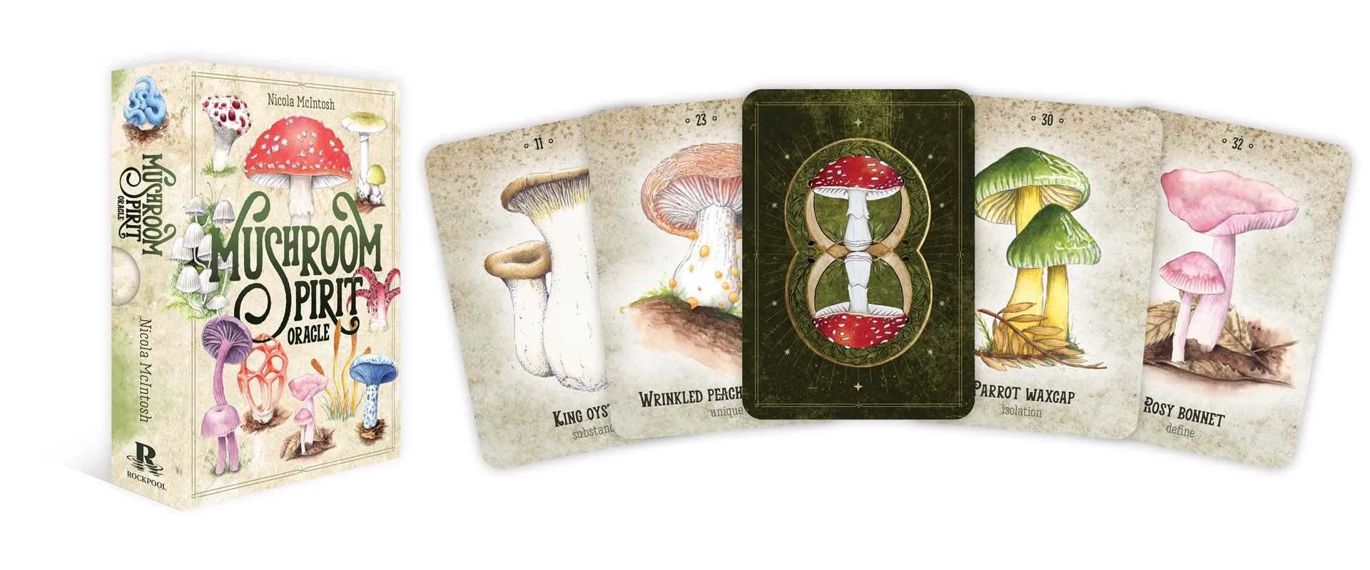 Peruvian Imports Mushroom Spirit Oracle by Nicola McIntosh