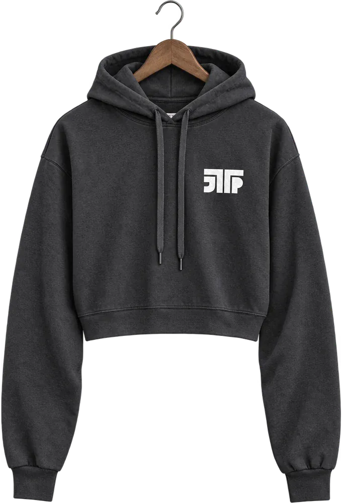 Shirt rack: jttp crop hoodie front